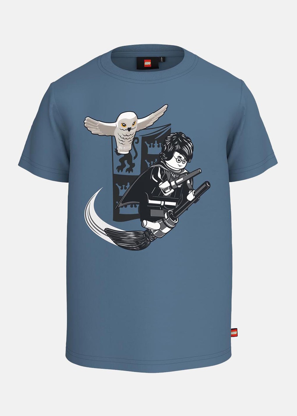 Lwtaylor 119 - Ss T-Shirt, Faded Blue, 122, T-Shirts | Junior - Kläder - T-shirts | Padelspecialisterna