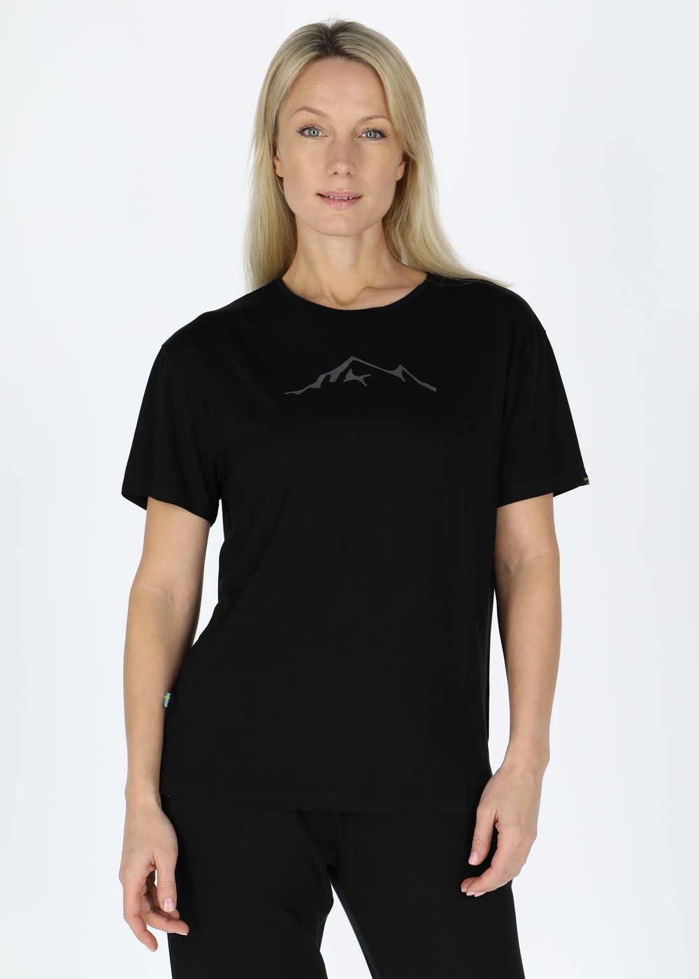 Lounge Tee W, Black, 38, T-Shirts | Sport & aktivitet - Friluftsliv - Vandringskläder - T-shirts | Padelspecialisterna