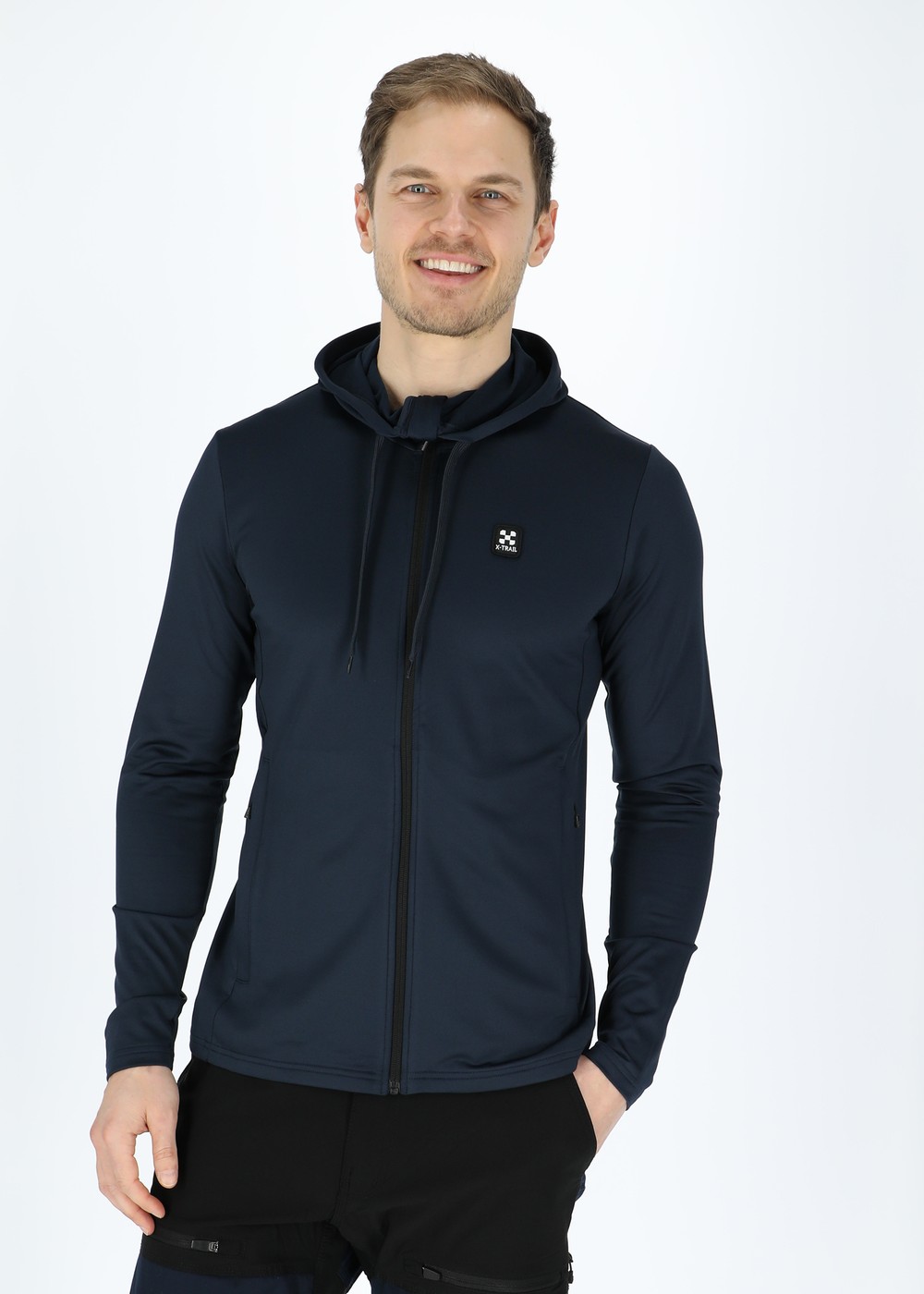 Active Fullzip Hood, Dk. Navy, M, Hoodies | Herr - Kläder - Tröjor - Hoodies | Padelspecialisterna