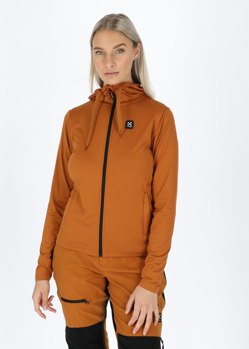Active Fullzip Hood W, Almond, 34, Hoodies | Dam - Kläder - Tröjor - Hoodies | Padelspecialisterna