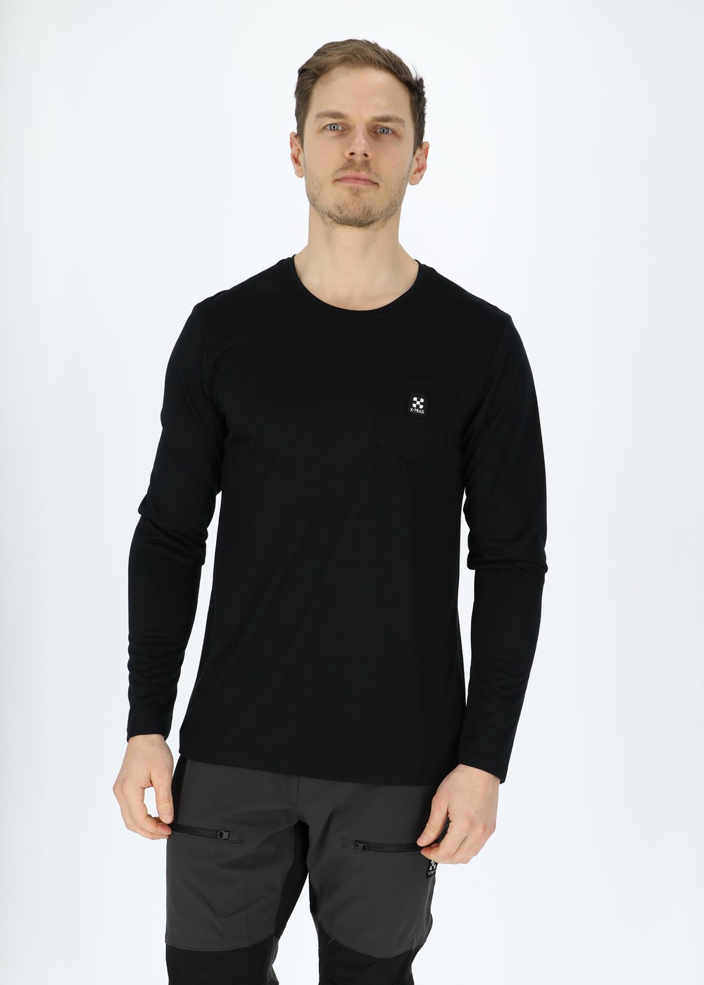 Colorado Tee Long Sleeve, Black, Xl, T-Shirts | Herr - Kläder - T-shirts | Padelspecialisterna