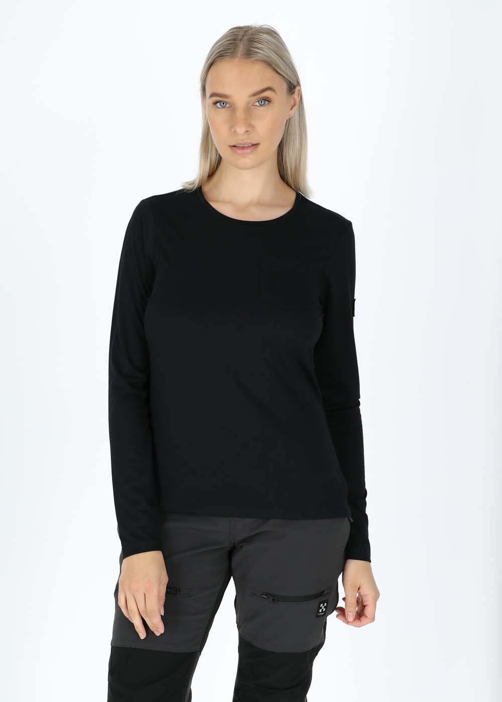 Colorado Tee Long Sleeve W, Black, 36, T-Shirts | Dam - Kläder - T-shirts | Padelspecialisterna