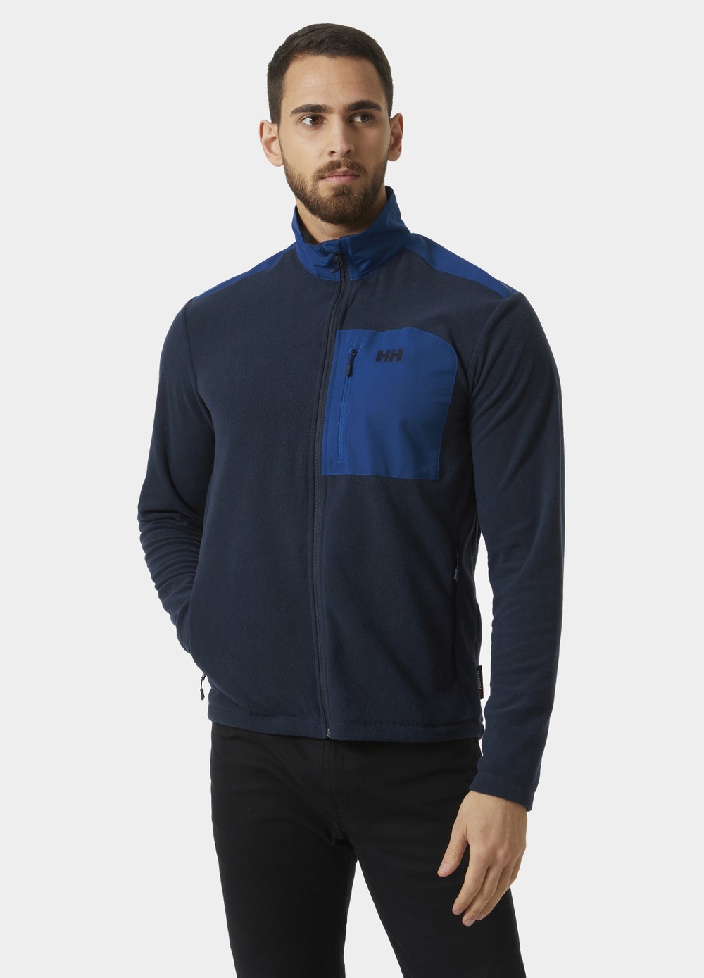 Daybreaker Block Jacket, 597 Navy, S, Tröjor | Herr - Aktivitet - Outdoorkläder - Tröjor | Padelspecialisterna