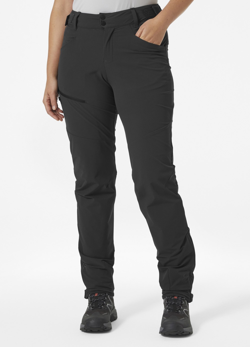 W Blaze Softshell Pant, 980 Ebony, S, Byxor | Dam - Kläder - Byxor | Padelspecialisterna
