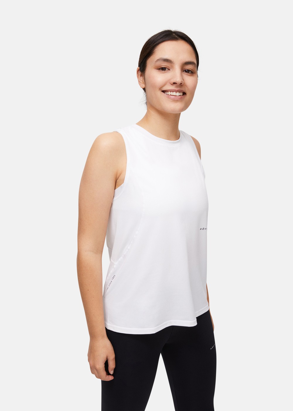 Streamline Tank Top, White, L, Löpar-T-Shirts | Dam - Aktivitet - Löparkläder - Löpar-t-shirts | Padelspecialisterna
