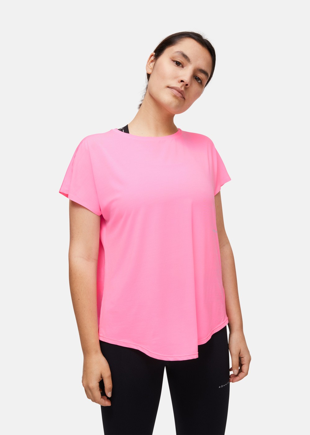 Eli Loose Tee, Cotton Candy, Xs, Löpar-T-Shirts | Dam - Aktivitet - Löparkläder - Löpar-t-shirts | Padelspecialisterna