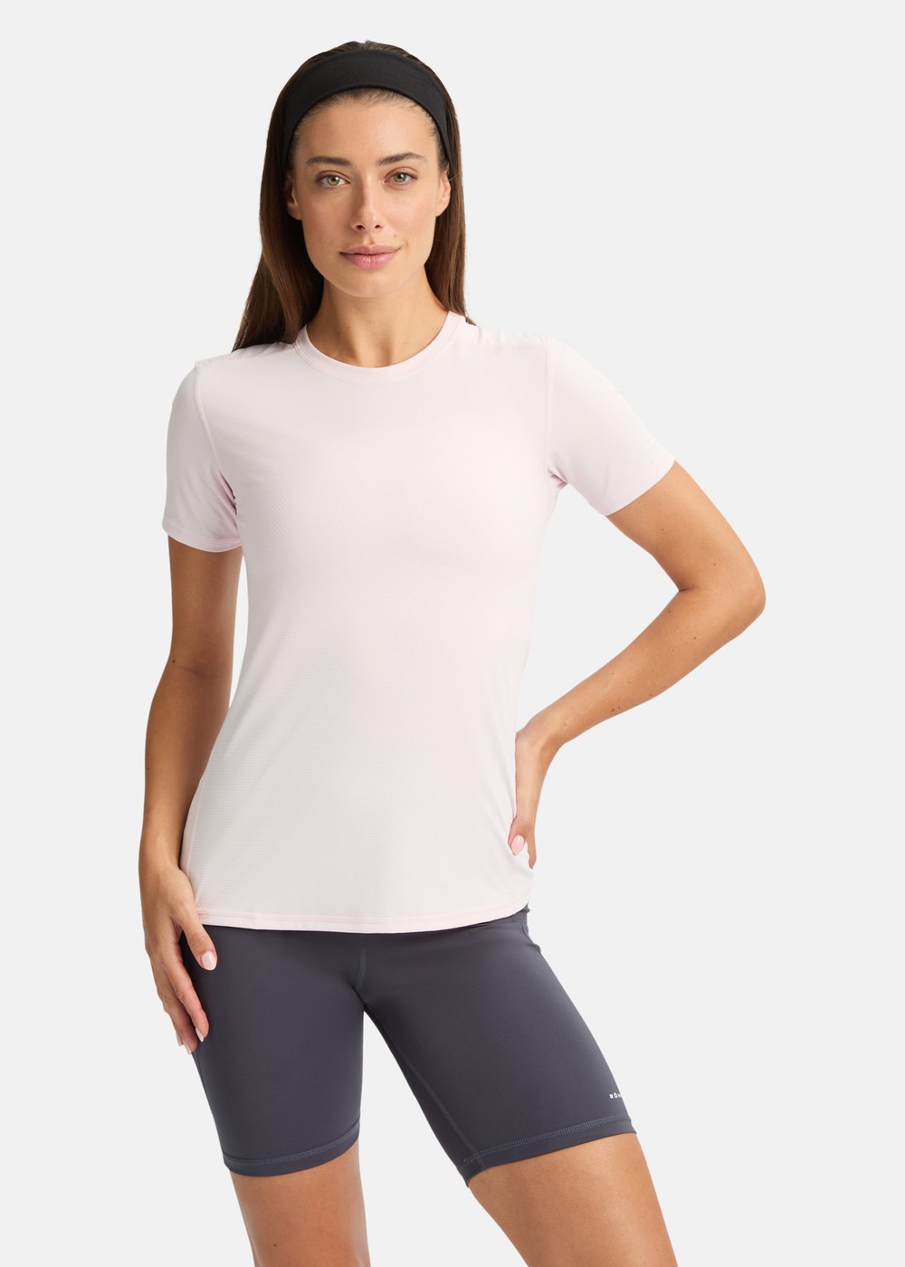 Jacquard Tee, Cradle Pink, L, Tränings-T-Shirts | Dam - Aktivitet - Träningskläder - Tränings-t-shirts | Padelspecialisterna