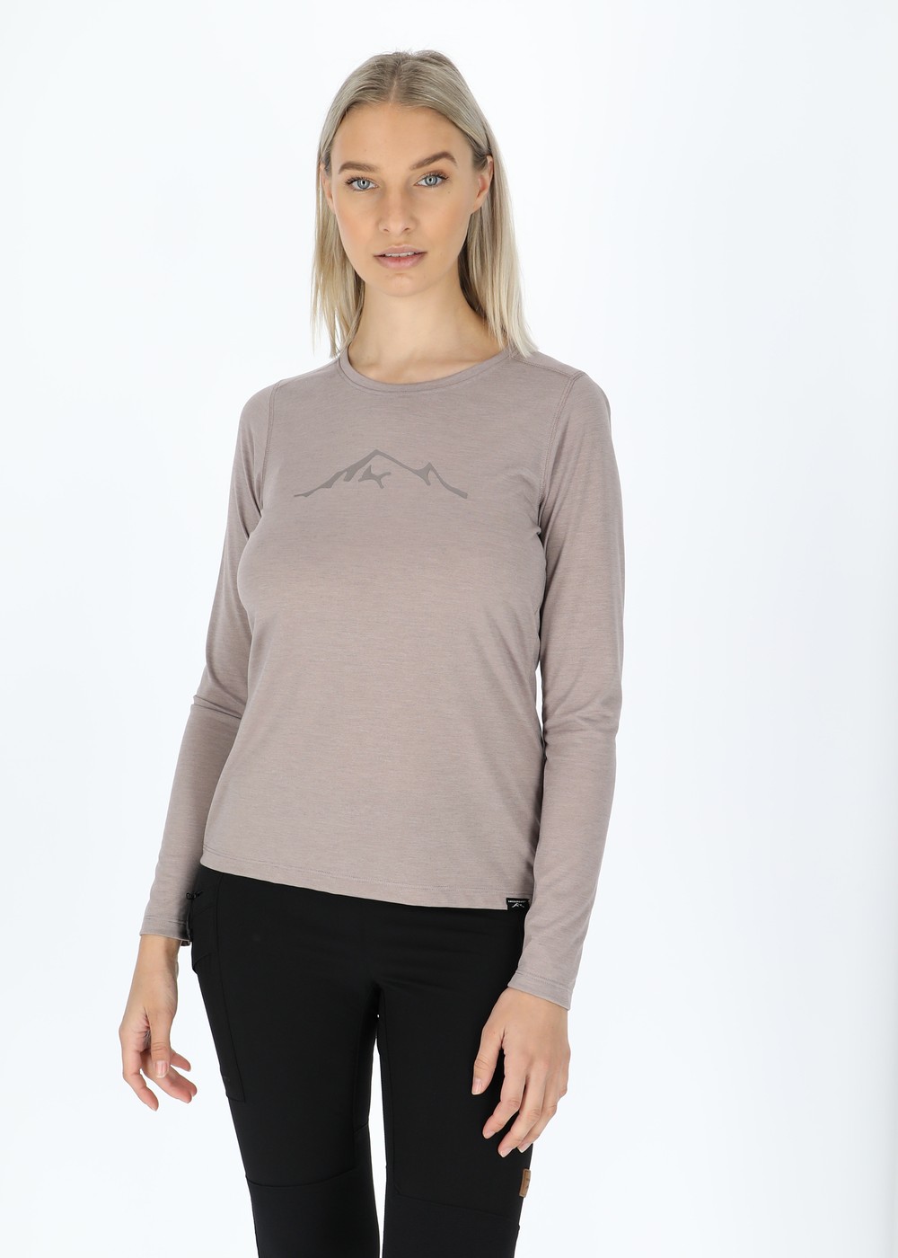 Trondheim Lyocell Long Sleeve W, Oyster, 44, T-Shirts | Dam - Kläder - T-shirts | Padelspecialisterna