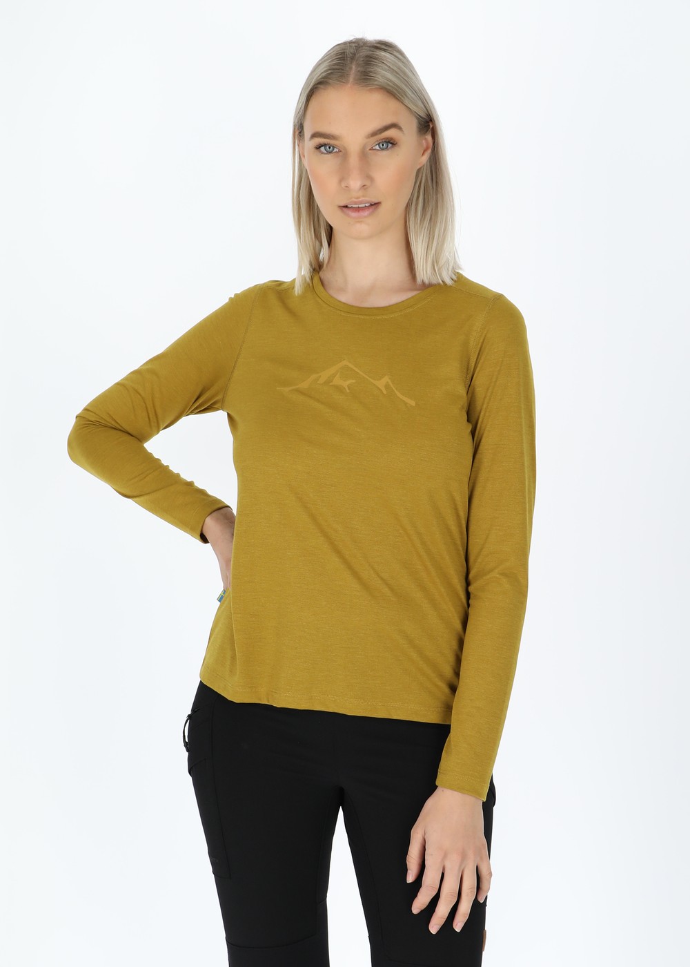 Trondheim Lyocell Long Sleeve W, Almond, 48, T-Shirts | Dam - Kläder - T-shirts | Padelspecialisterna