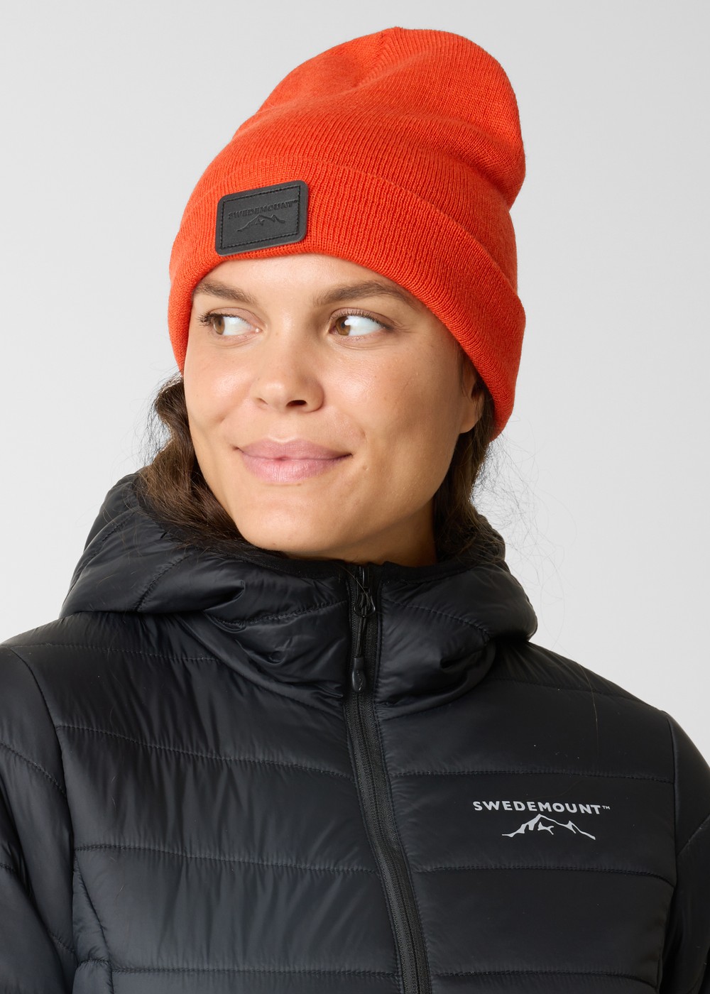 Nordic Wool Beanie, Orange/Black, Onesize, Mössor | Dam - Aktivitet - Outdoorkläder - Mössor | Padelspecialisterna