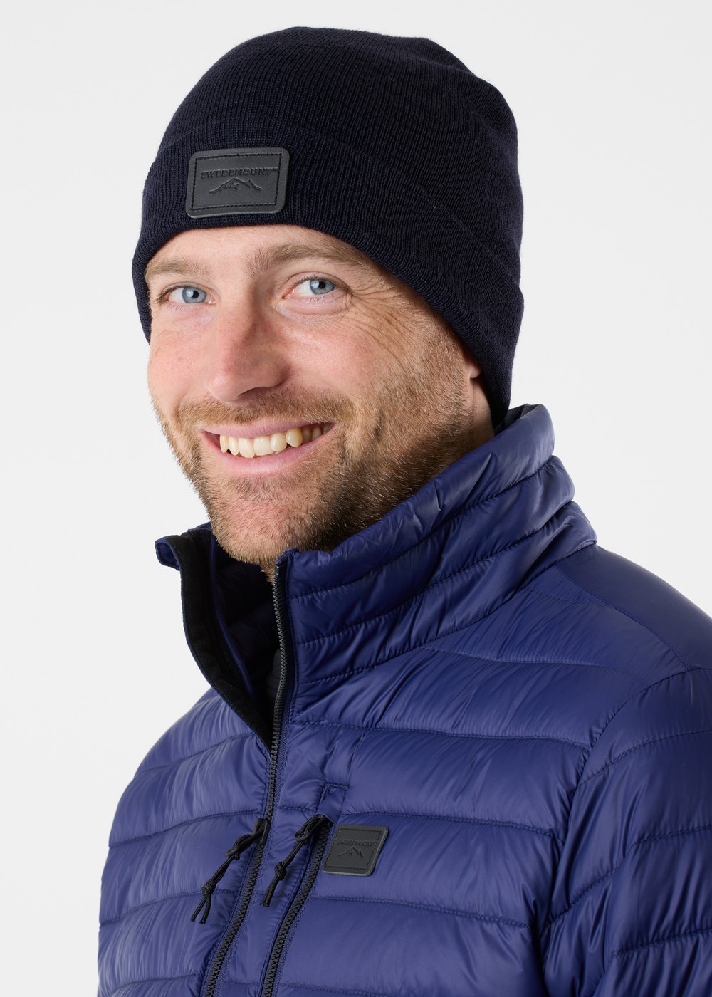 Nordic Wool Beanie, Navy/Black, Onesize, Mössor | Dam - Aktivitet - Outdoorkläder - Mössor | Padelspecialisterna