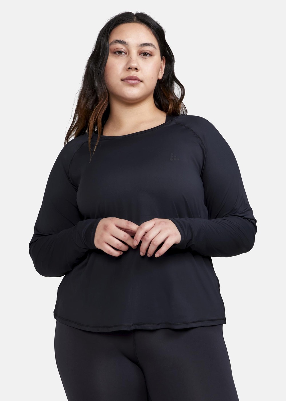 Core Essence Ls Plus Tee W, Black, 4x, Löparkläder | Sport & aktivitet - Sporter - Löpning - Löparkläder | Padelspecialisterna