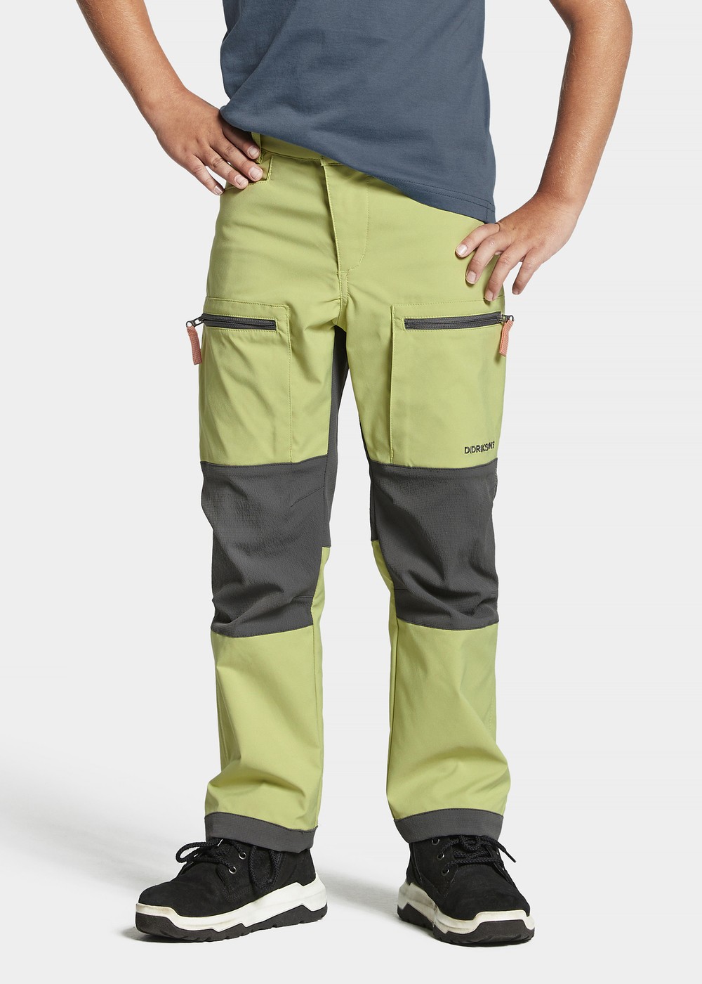 Kotten Kids Pants 2, Fern Green, 160, Byxor | Junior - Aktivitet - Outdoorkläder - Byxor | Padelspecialisterna