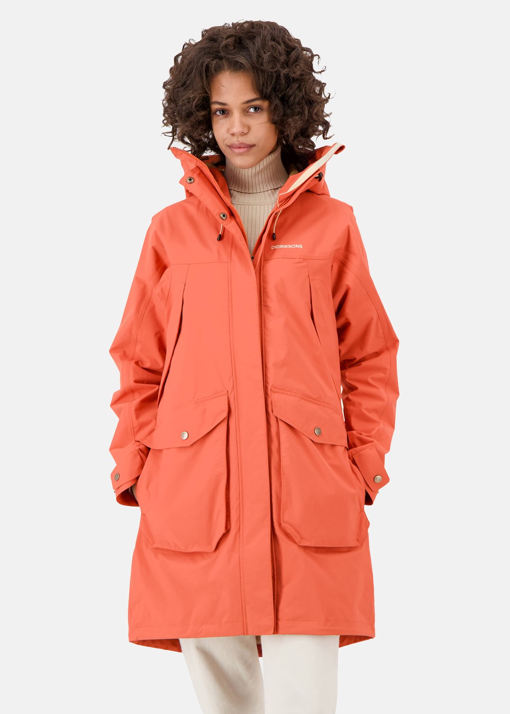 Thelma Wns Parka 9, Brique Red, 52, Vårjackor | Mode - Jackor - Vårjackor | Padelspecialisterna