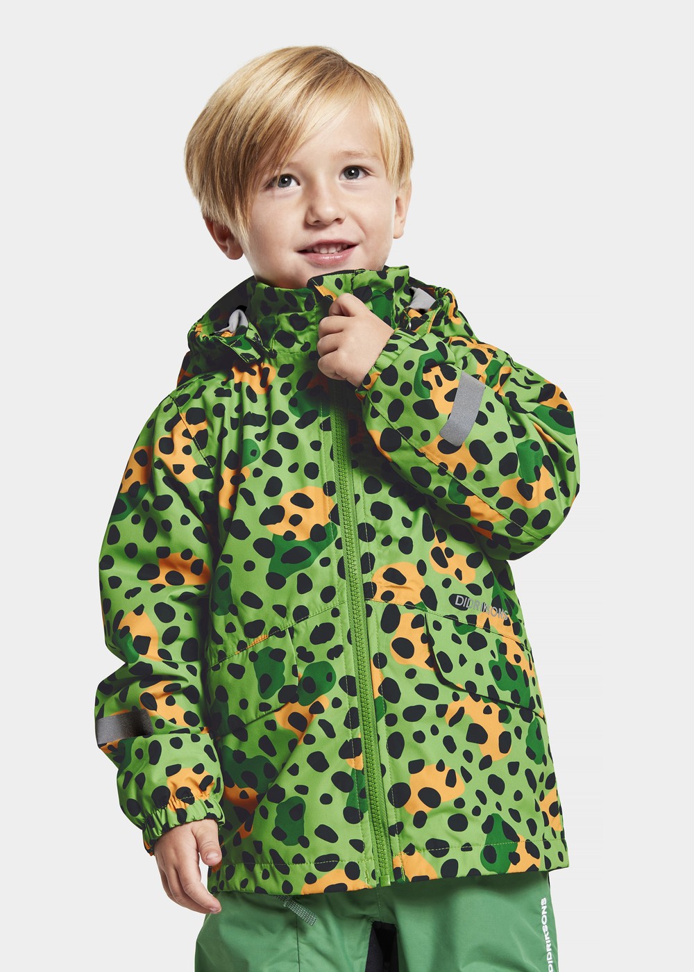 Norma Kids Pr Jkt, Wild Dot Green, 120, Vårjackor | Mode - Jackor - Vårjackor | Padelspecialisterna