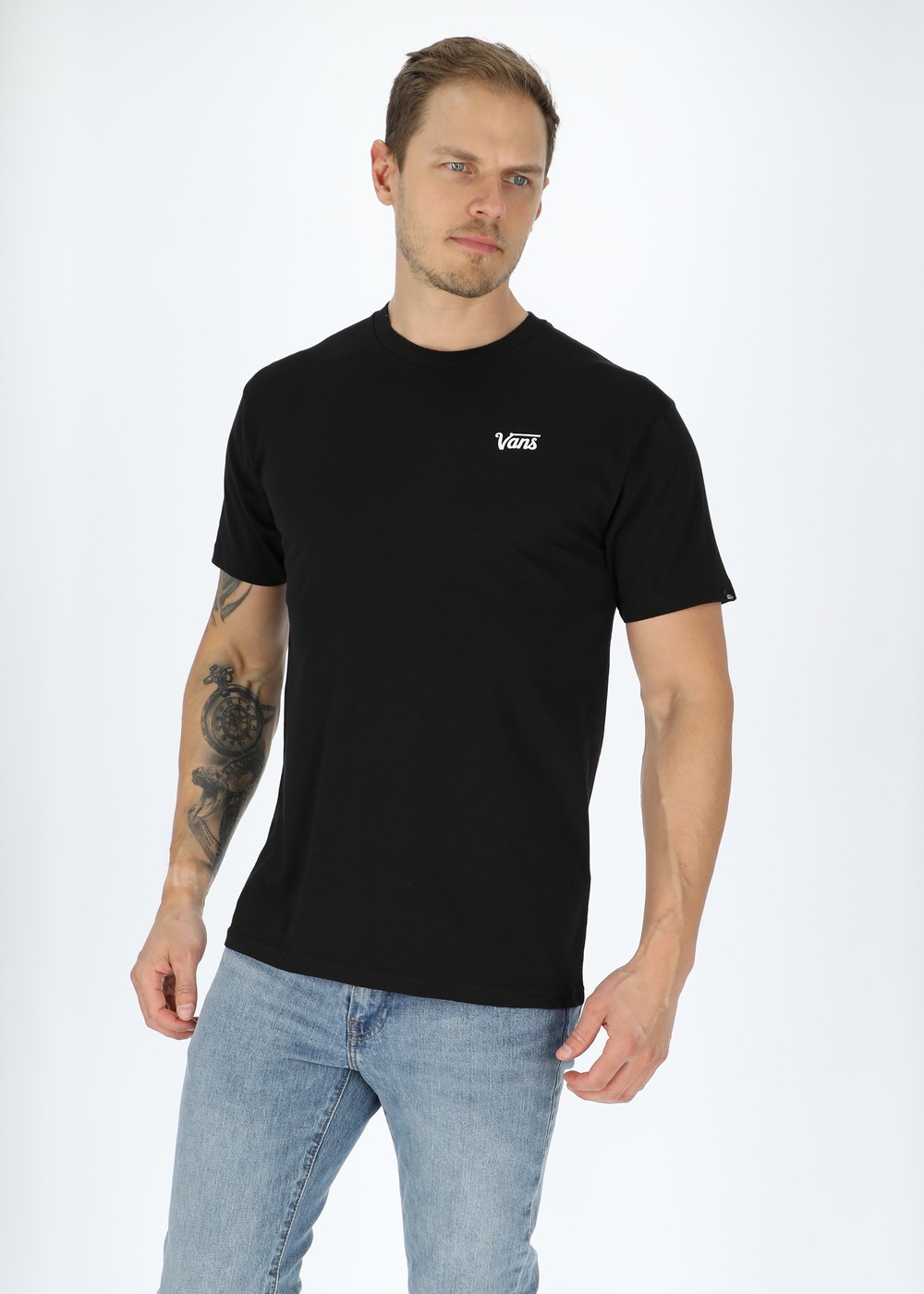Mini Script Tee-B, Black, S, T-Shirts | Herr - Kläder - T-shirts | Padelspecialisterna