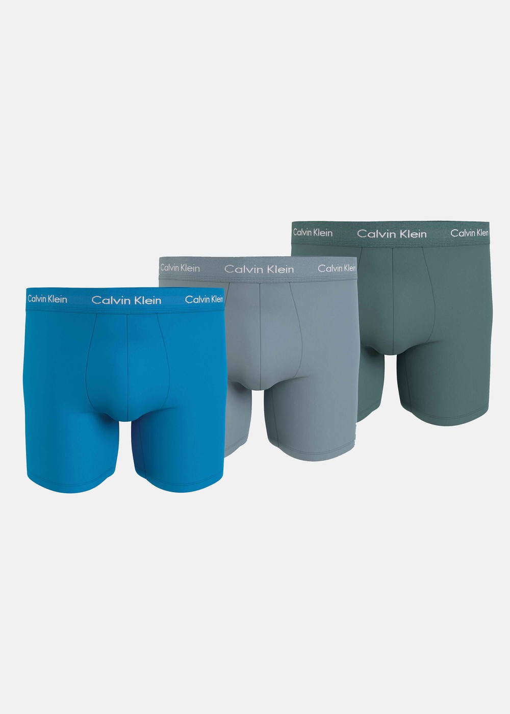 Calvin Klein Underwear 3 PACK - Pants - vivid blue/arona/sagebush green/blue  