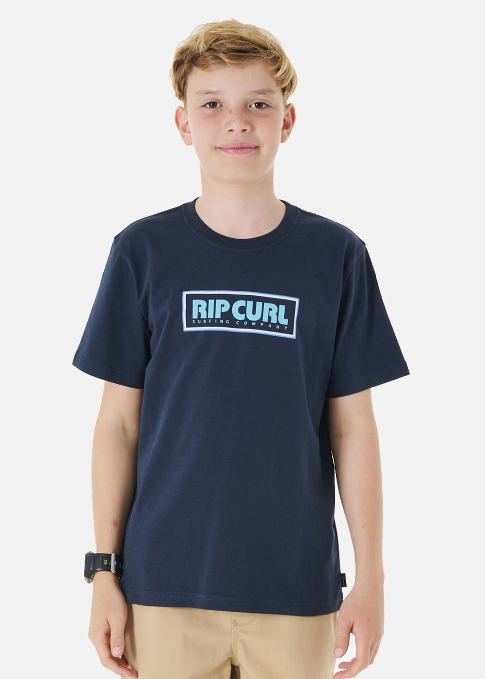 Big Mumma Icon Tee-Boy, Dark Navy, 8, T-Shirts | Junior - Kläder - T-shirts | Padelspecialisterna