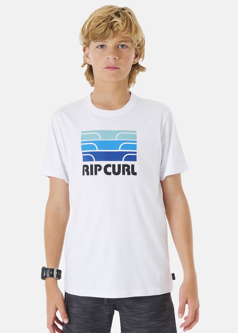 Surf Revival Mumma Tee-Boy, Optical White, 10, T-Shirts | Junior - Kläder - T-shirts | Padelspecialisterna