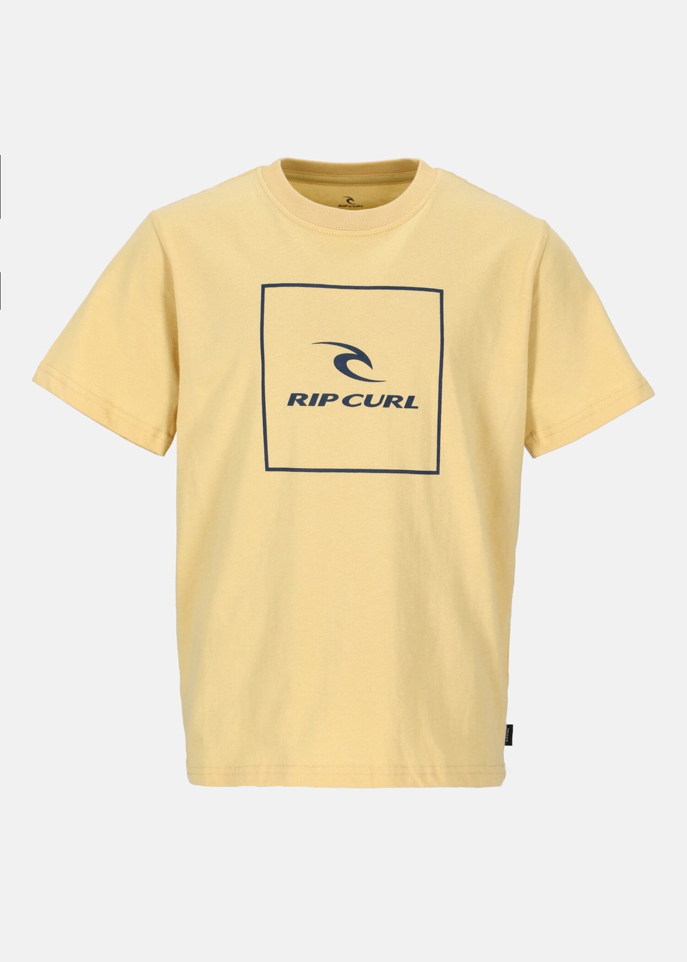 Corp Icon Tee-Boy, Washed Yellow, 14, T-Shirts | Junior - Kläder - T-shirts | Padelspecialisterna