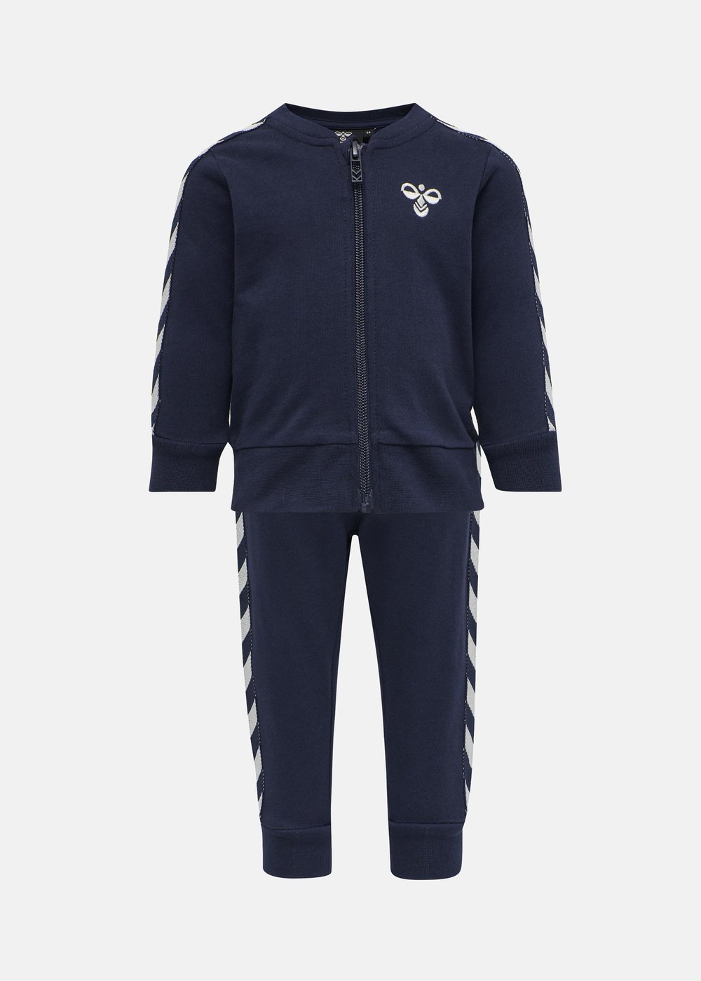 Hmlbille Tracksuit, Black Iris, 80, Träningskläder | Junior - Aktivitet - Träningskläder | Padelspecialisterna