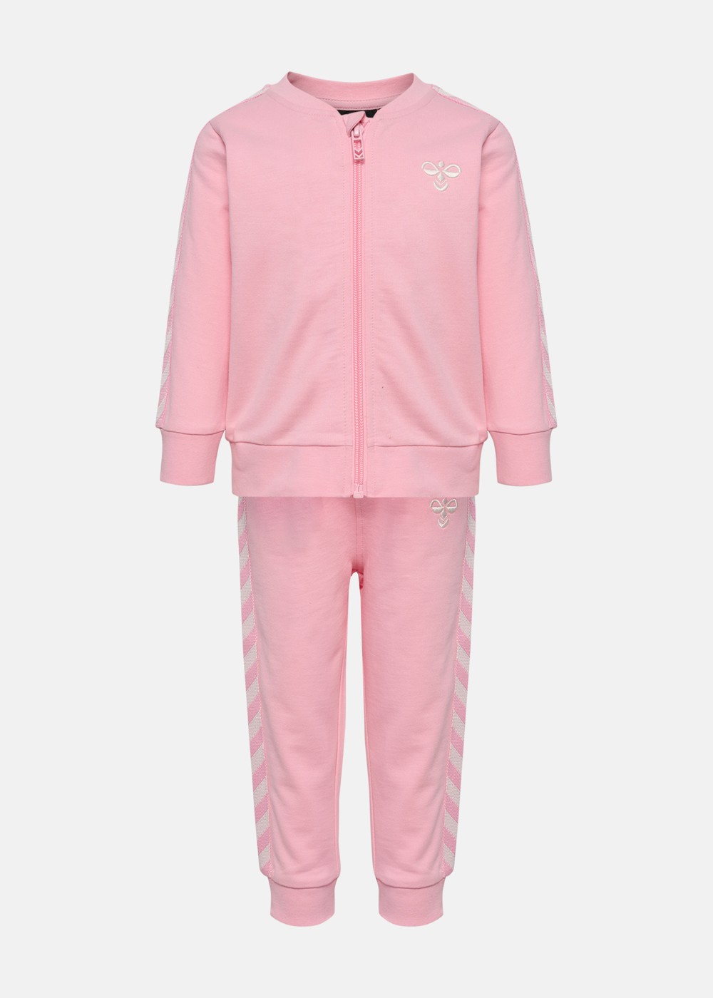 Hmlbille Tracksuit, Candy Pink, 80, Träningskläder | Junior - Aktivitet - Träningskläder | Padelspecialisterna