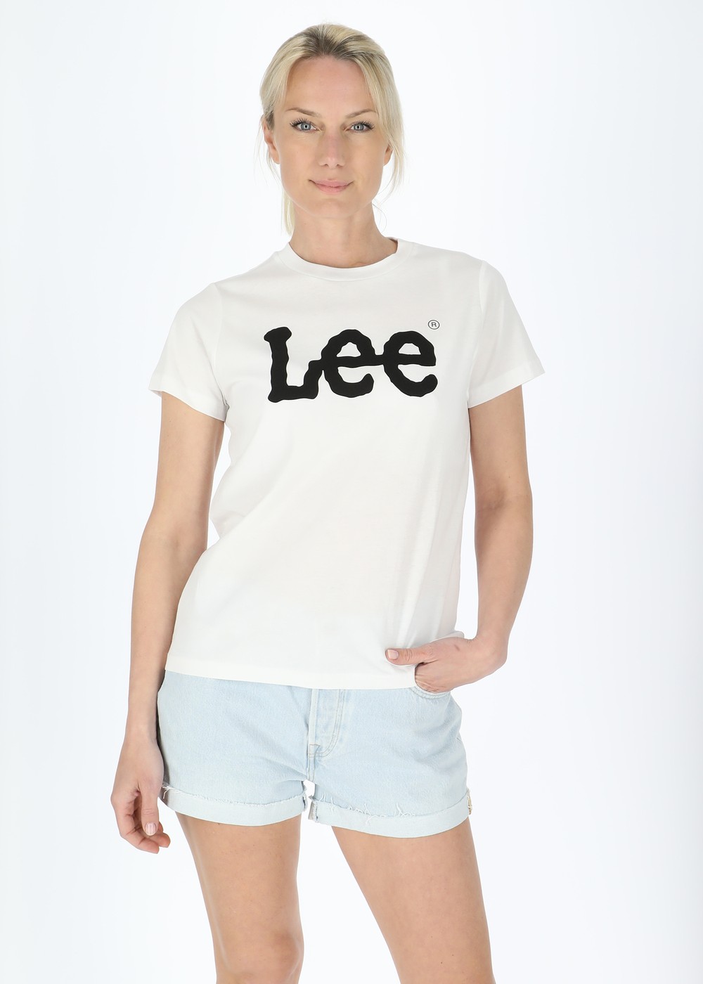 Logo_Tee White, White, L, T-Shirts | Dam - Kläder - T-shirts | Padelspecialisterna