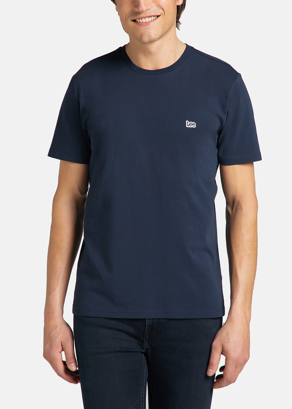 Ss_Patch_Logo_Tee Navy, Blue, 2xl, T-Shirts | Herr - Kläder - T-shirts | Padelspecialisterna