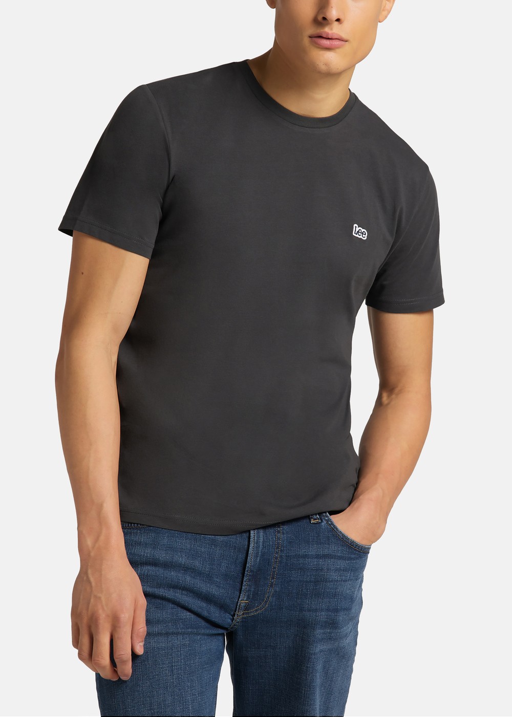 Ss_Patch_Logo_Tee Washed_Black, Blk,Coal Blk,Shi, S, T-Shirts | Herr - Kläder - T-shirts | Padelspecialisterna