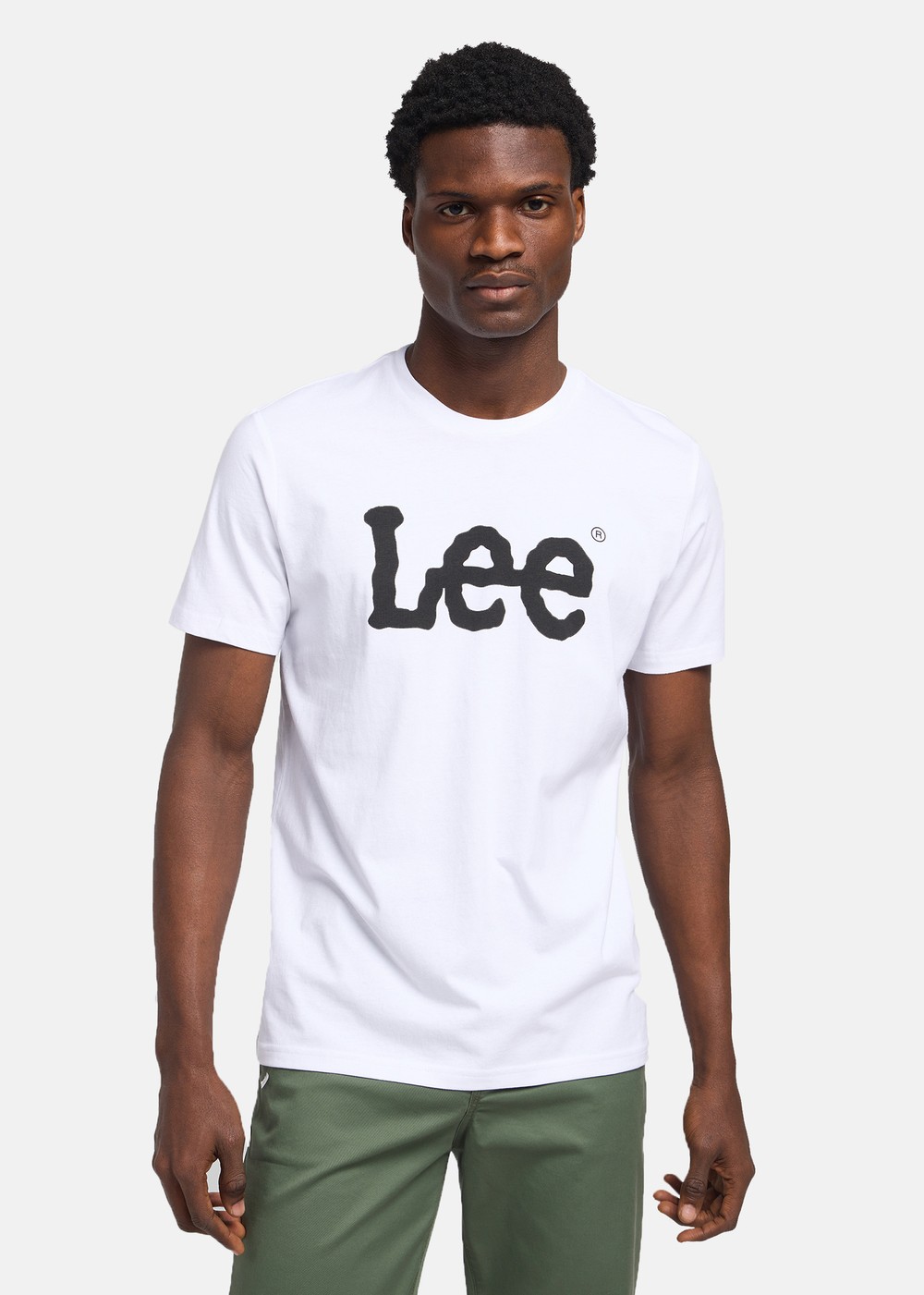 Wobbly_Logo_Tee White, White, L, T-Shirts | Herr - Kläder - T-shirts | Padelspecialisterna
