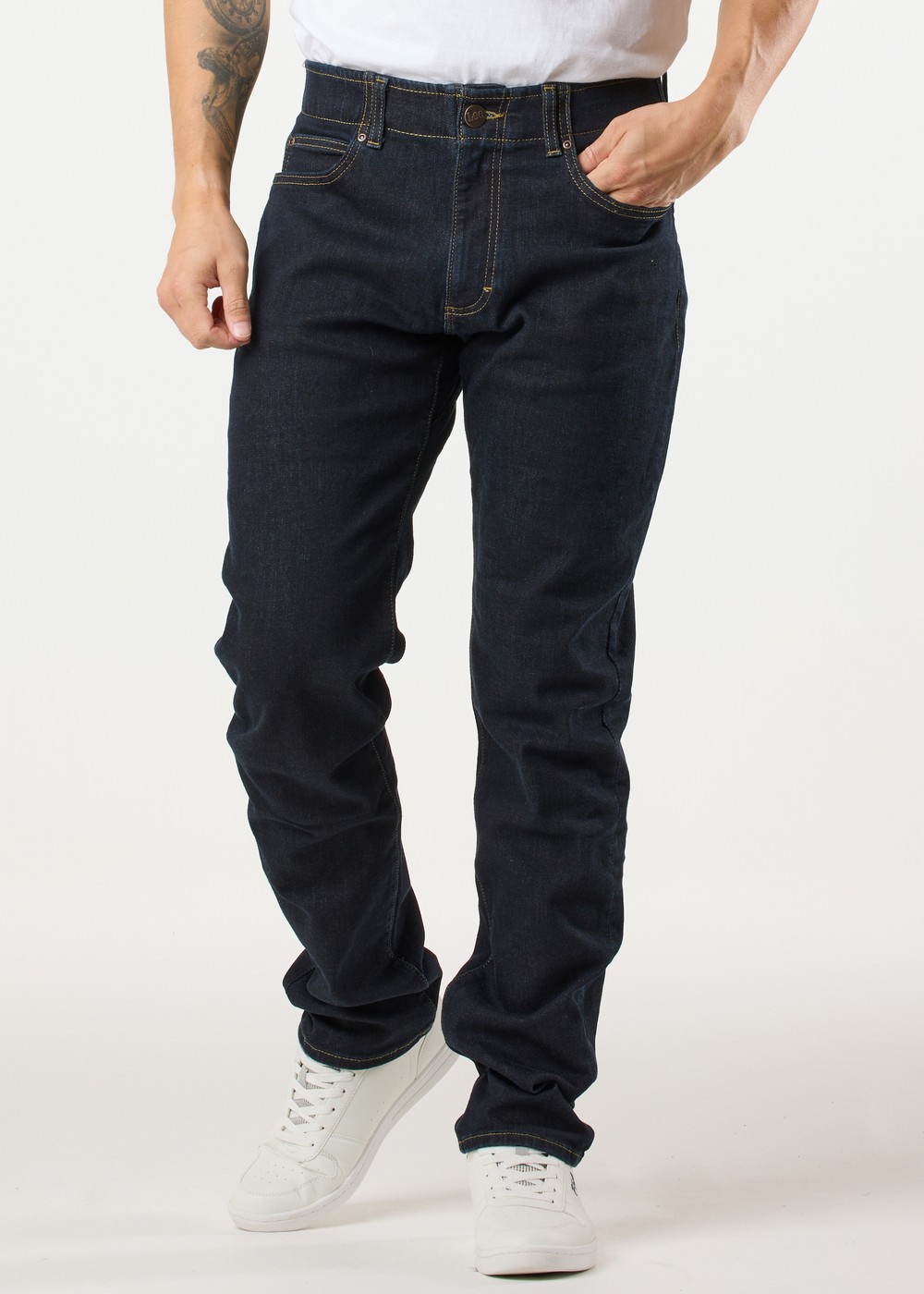 Straight_Fit_Mvp Rinse, Medium Denim, 32/34, Vardagsbyxor | Herr - Kläder - Byxor - Vardagsbyxor | Padelspecialisterna