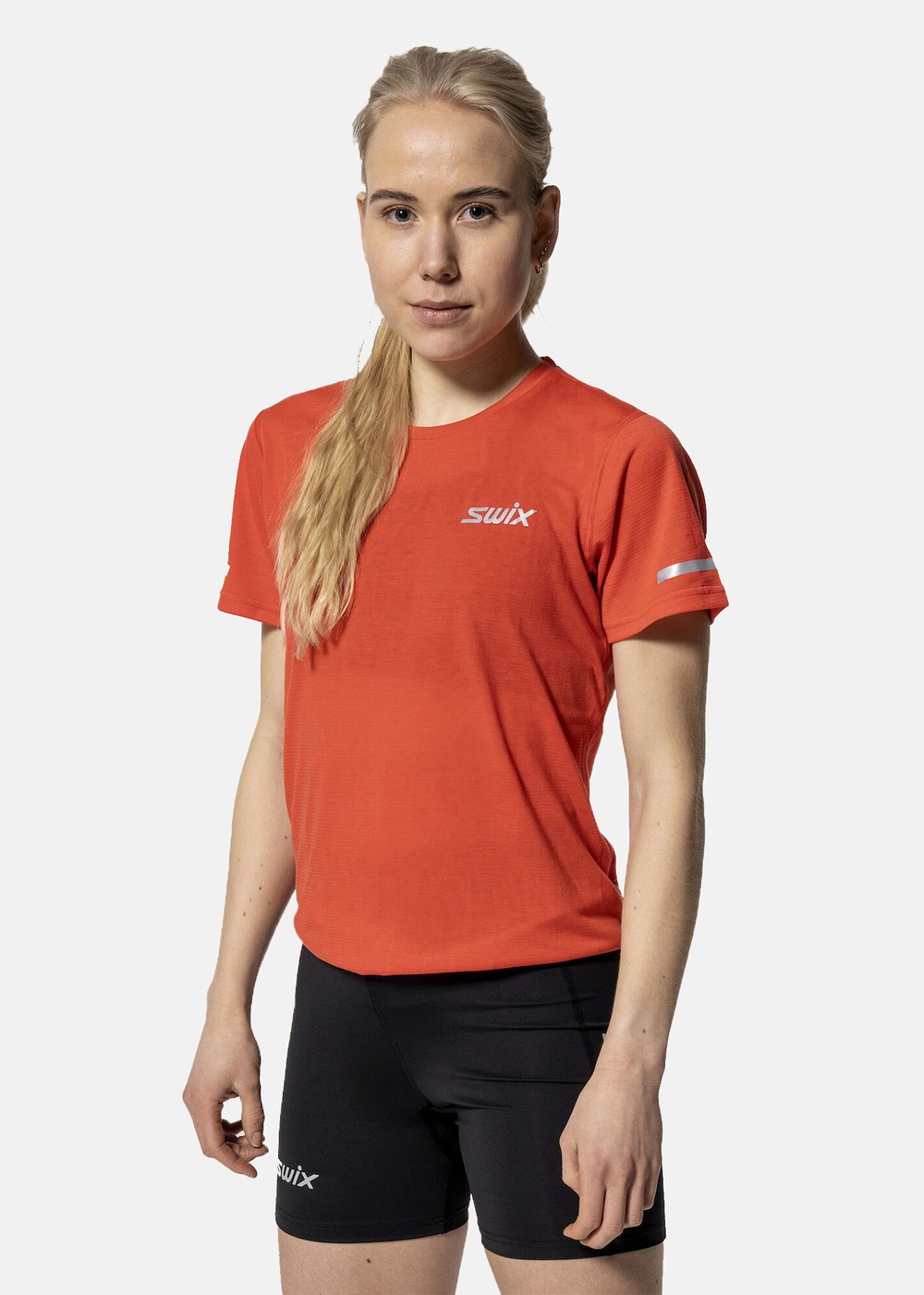 Pace Short Sleeve W, Cayenne, M, Löparkläder | Sport & aktivitet - Sporter - Löpning - Löparkläder | Padelspecialisterna