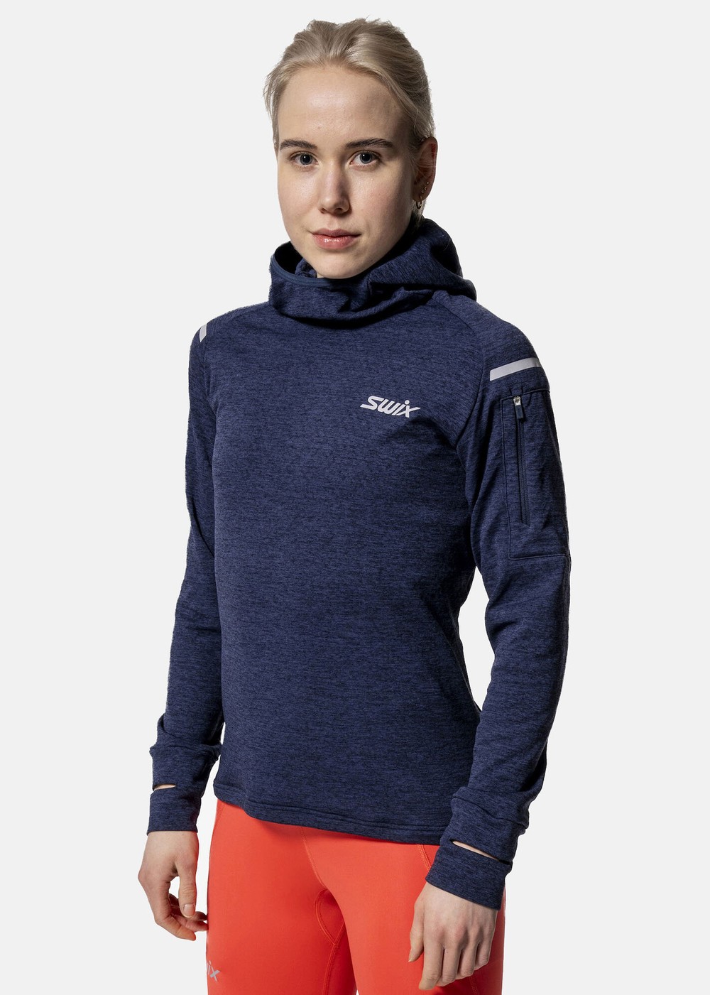 Pace Midlayer Hooded W, Dark Navy, Xl, Hoodies | Dam - Kläder - Tröjor - Hoodies | Padelspecialisterna