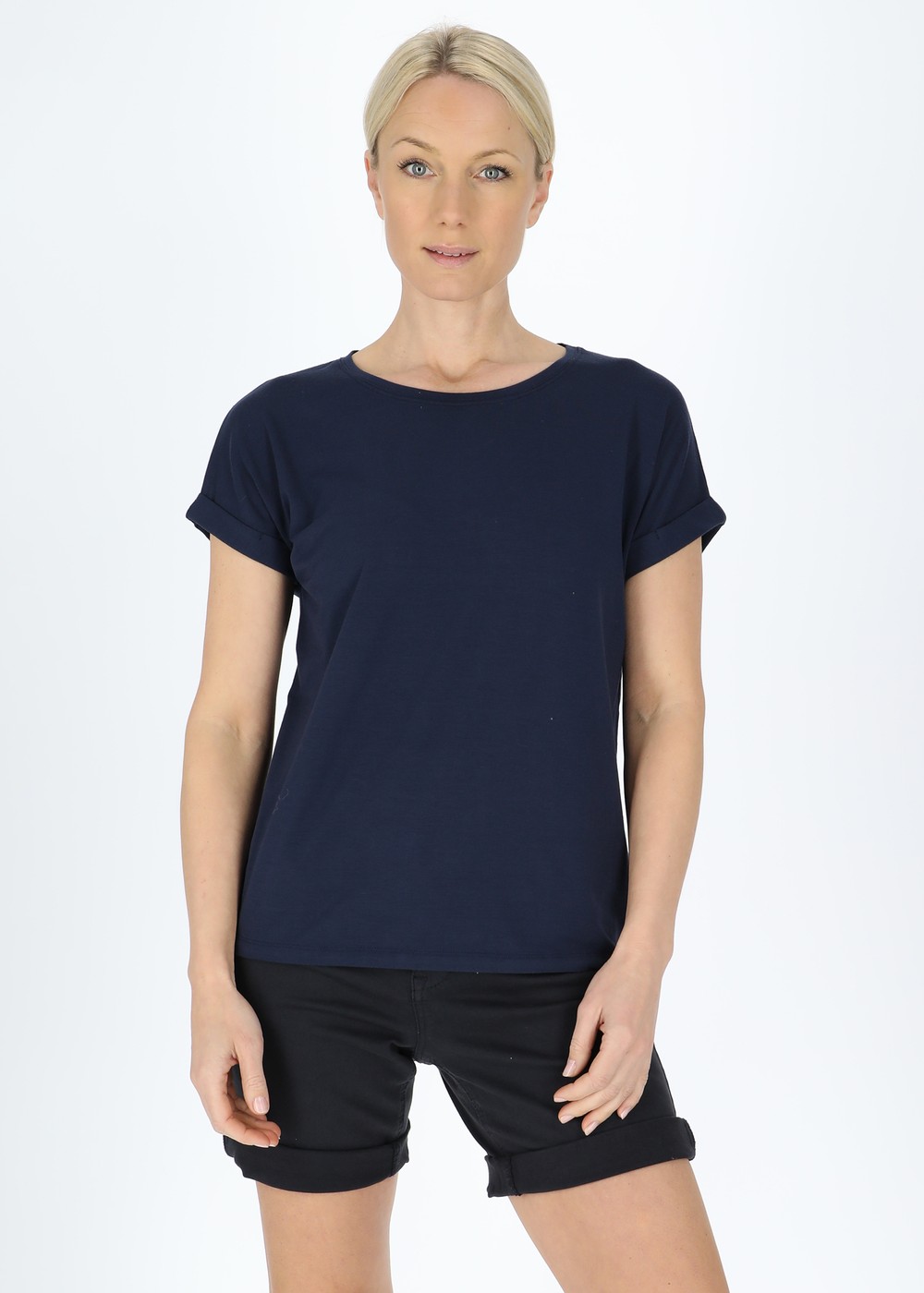 Houston Loose Fit Tee W, Navy, 46, T-Shirts | Dam - Kläder - T-shirts | Padelspecialisterna