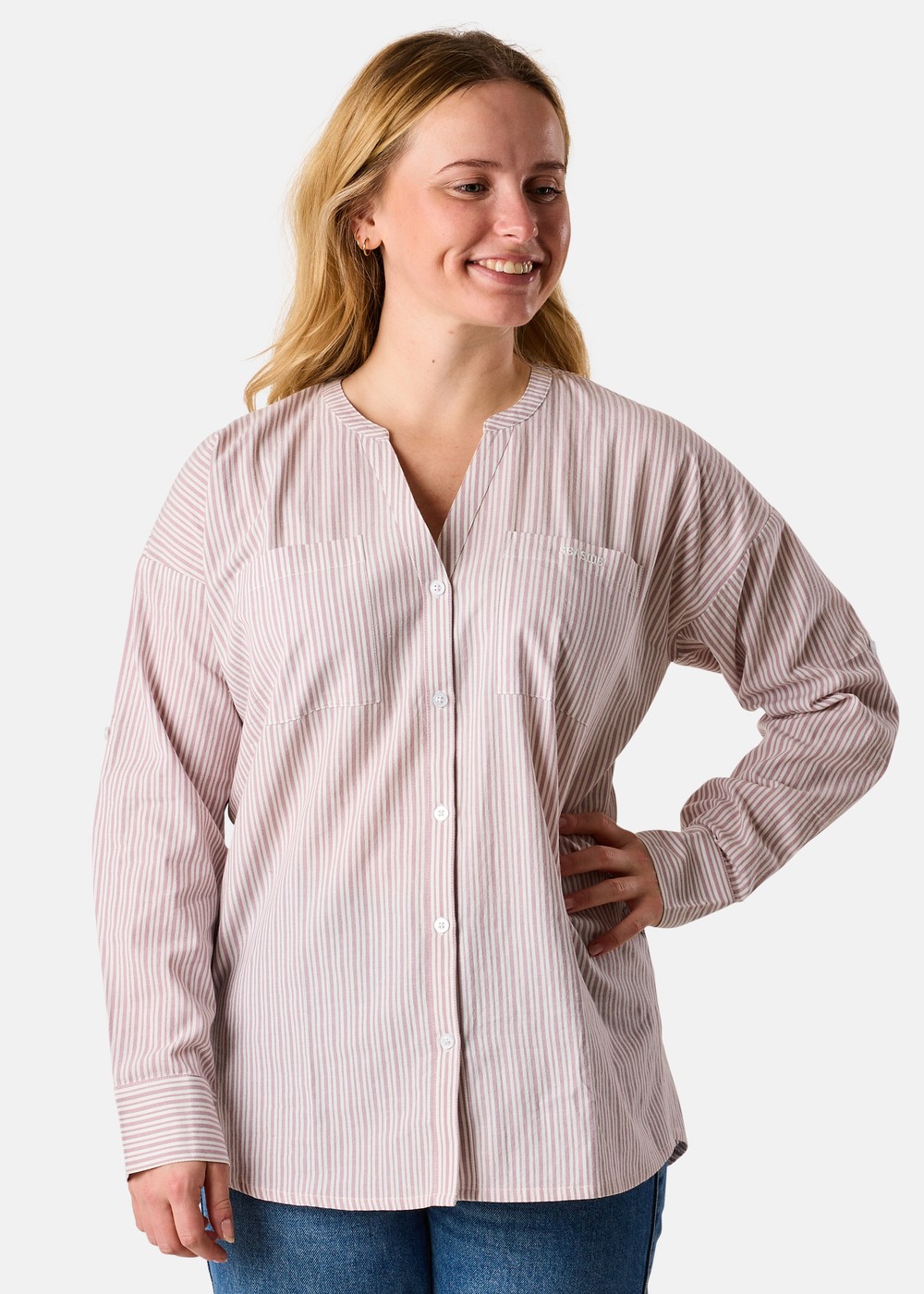Houston Oversized Shirt W, Pale Mauve, 44, Skjortor | Dam - Kläder - Piketröjor & Skjortor | Padelspecialisterna