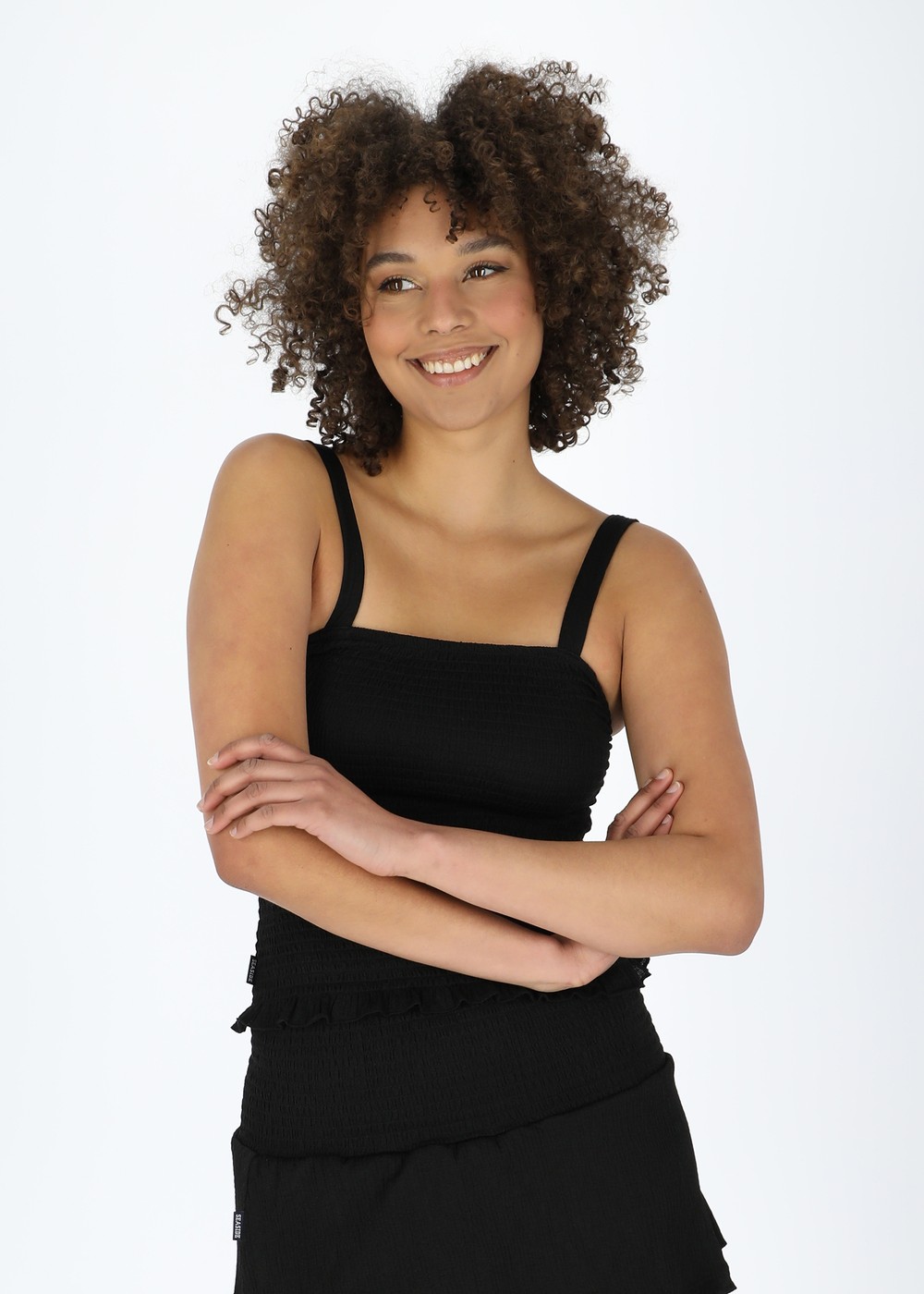 Maine Smock Top W, Black, 38, Toppar | Dam - Kläder - Toppar | Padelspecialisterna