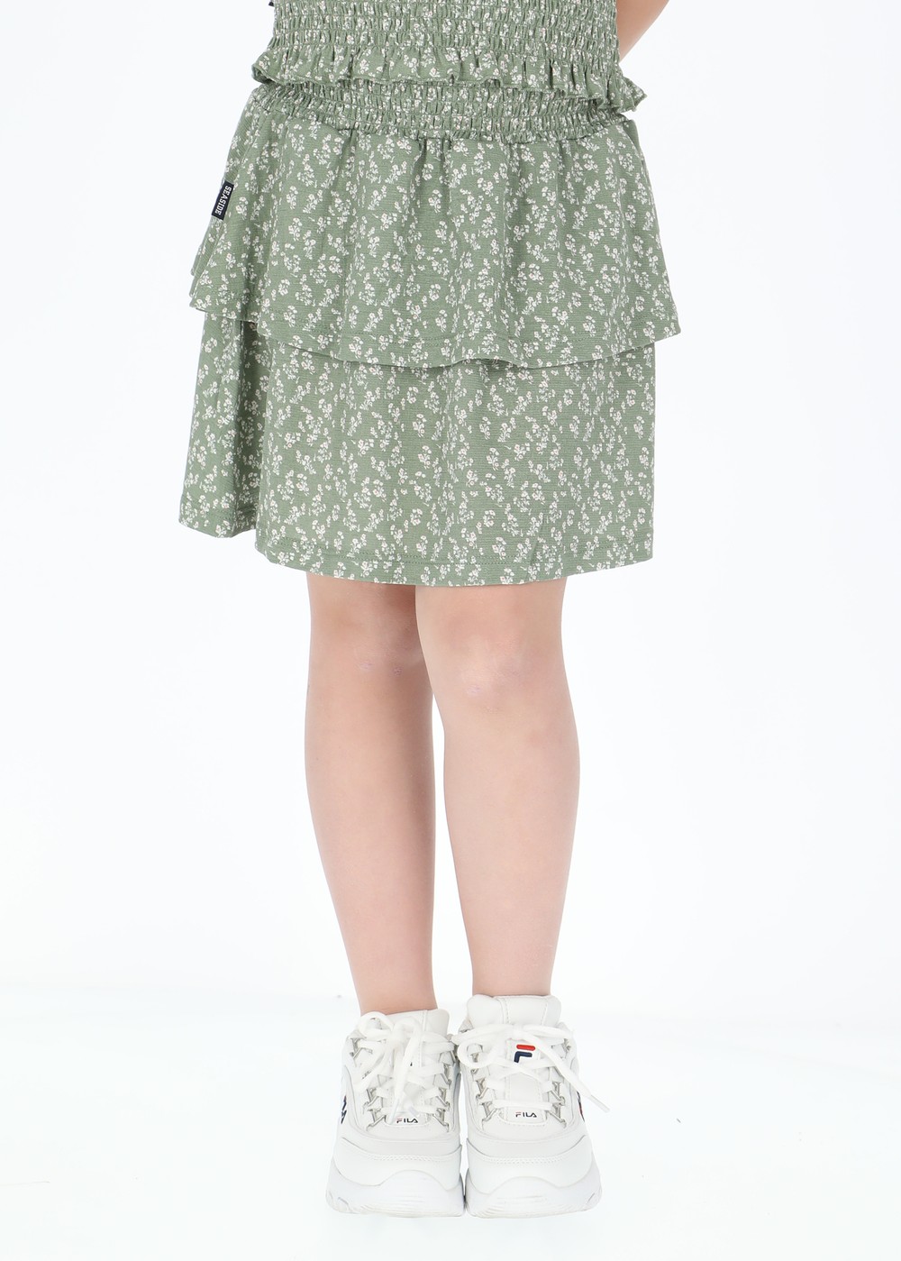 Maine Smock Skirt Jr, Seaweed Flower, 170, Klänningar | Junior - Kläder - Kjolar & Klänningar | Padelspecialisterna
