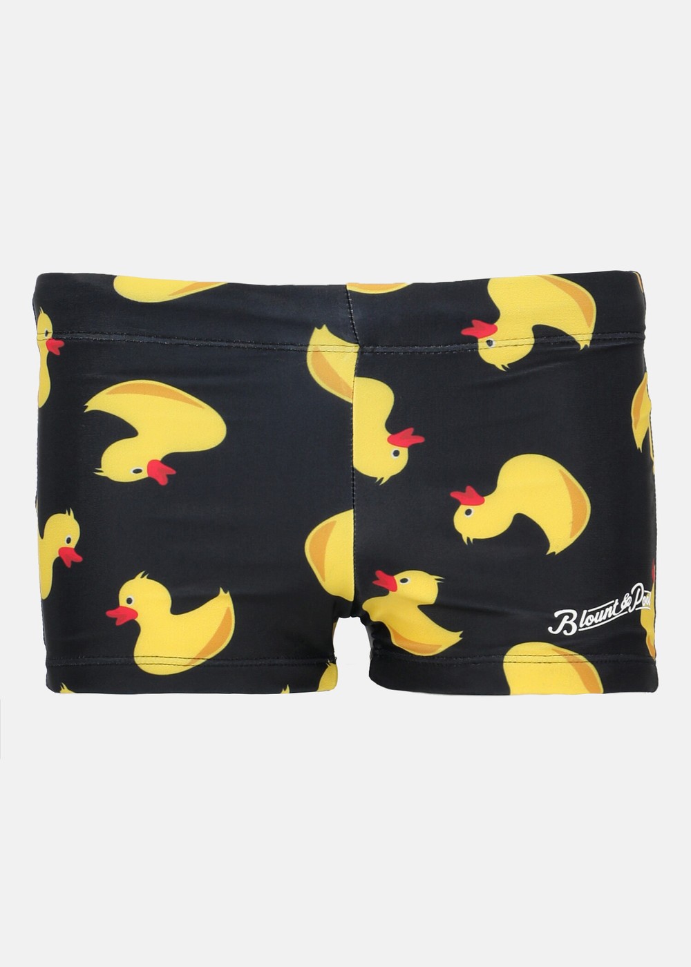 Tropical Swim Trunk Jr, Black Yellow Duck, 90, Badbyxor | Junior - Kläder - Badkläder - Badbyxor | Padelspecialisterna