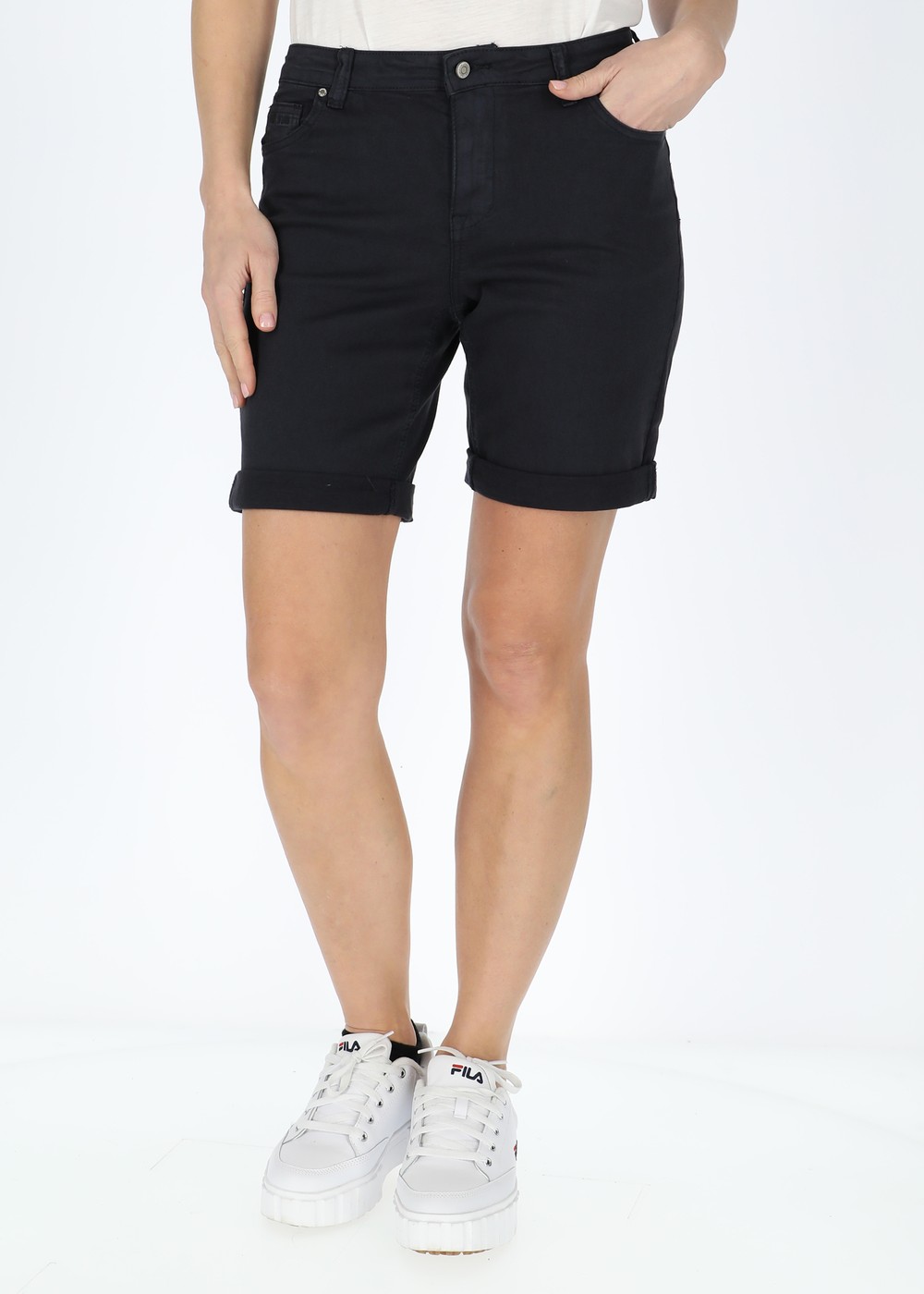 Oregon Twill Shorts W, Navy, 42, Vardagsshorts | Dam - Kläder - Shorts - Vardagsshorts | Padelspecialisterna