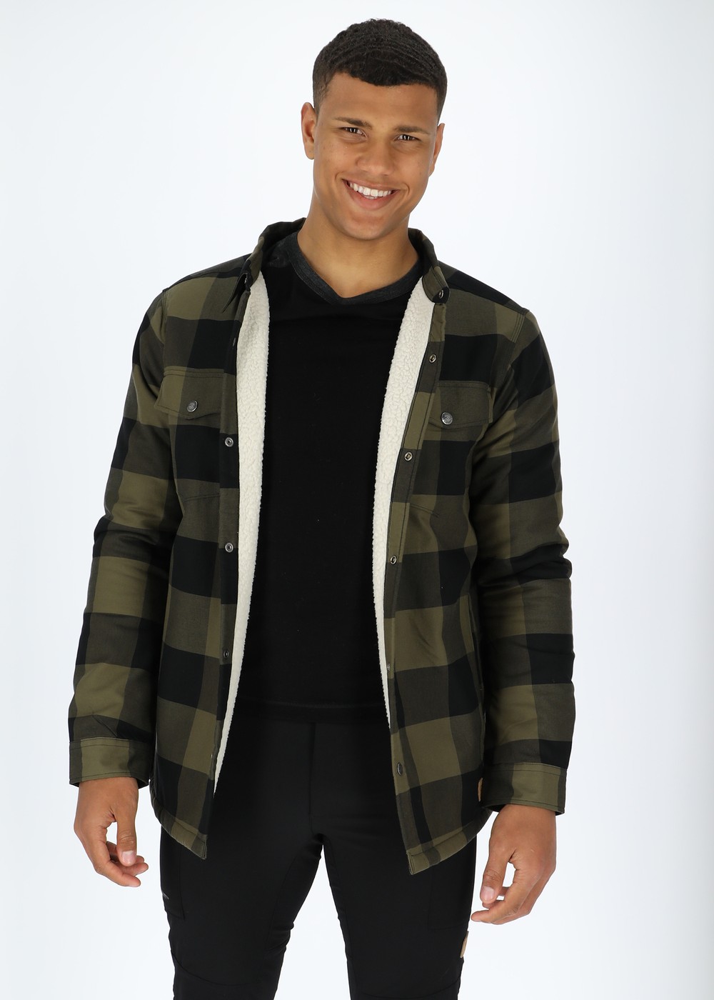 Forest Pile Shirt Ii, Olive/Black, 3xl, Långärmade Skjortor | Herr - Kläder - Skjortor - Långärmade skjortor | Padelspecialisterna