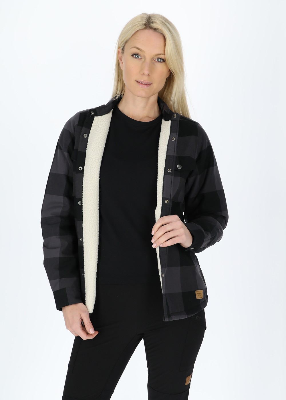 Forest Pile Shirt Ii W, Charcoal/Black, 46, Långärmade Skjortor | Mode - Skjortor - Långärmade skjortor | Padelspecialisterna