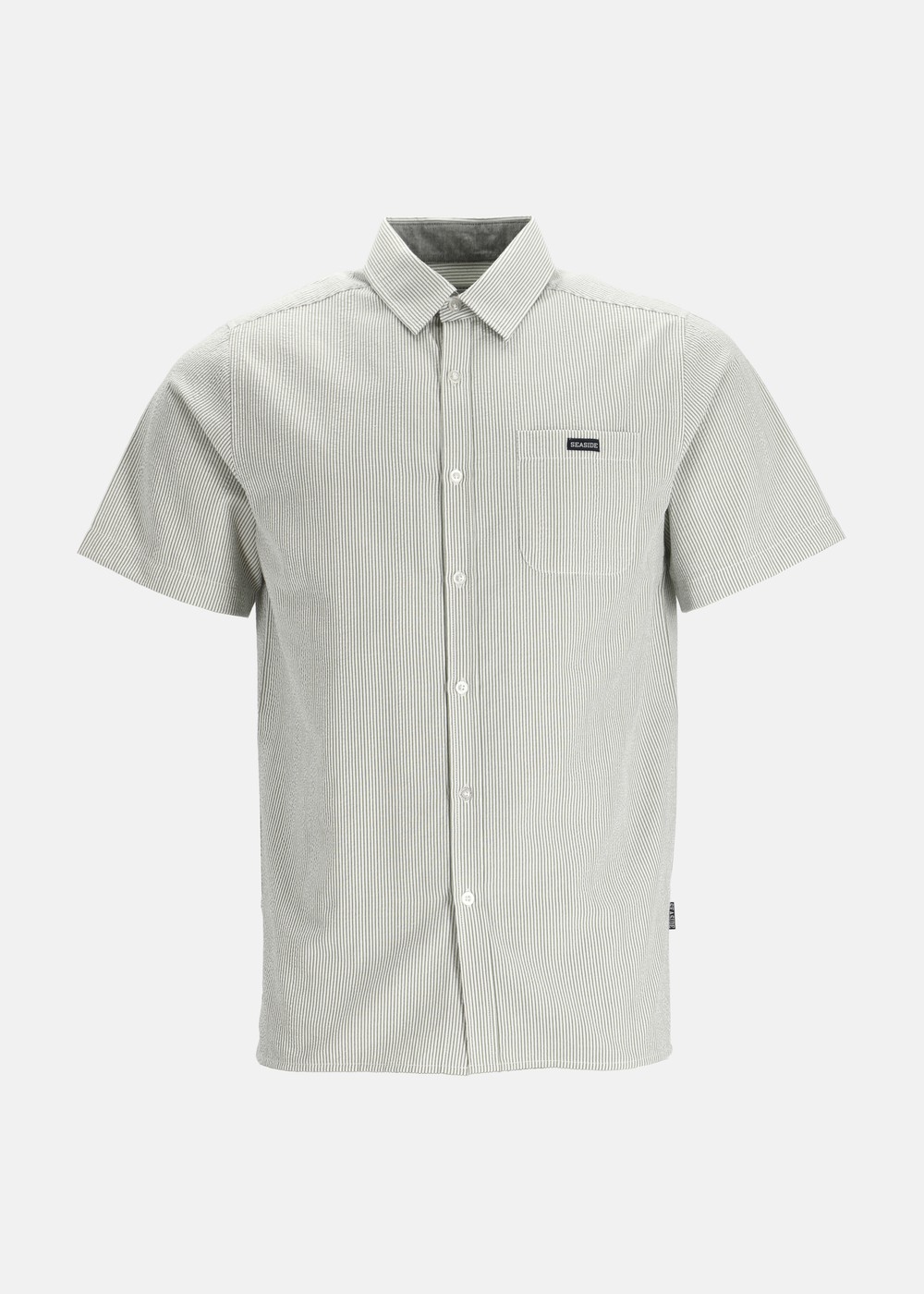 Coos Bay Shirt, Olive Stripe, Xl, Kortärmade Skjortor | Herr - Kläder - Skjortor - Kortärmade skjortor | Padelspecialisterna