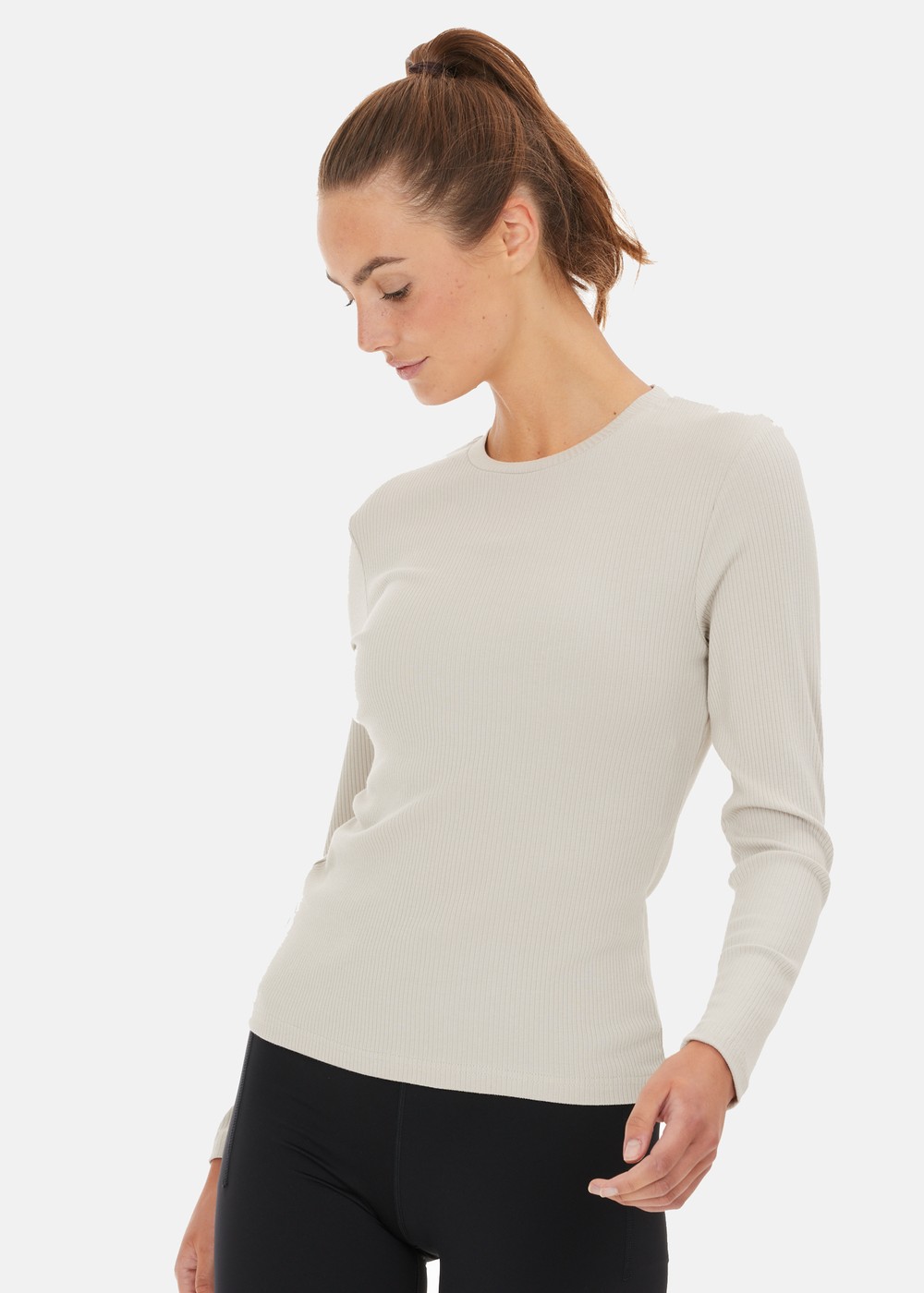 Lankae W L/S Tee, Dove, 44, Tränings-T-Shirts | Dam - Aktivitet - Träningskläder - Tränings-t-shirts | Padelspecialisterna
