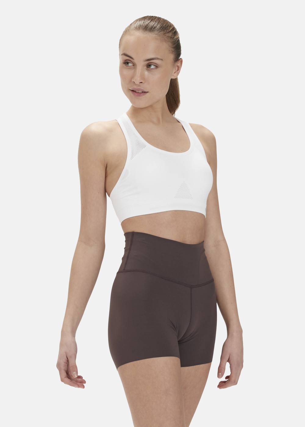 Rosemary W Sports Bra, White, L, Sport-Bh | Dam - Aktivitet - Träningskläder - Sport-BH | Padelspecialisterna