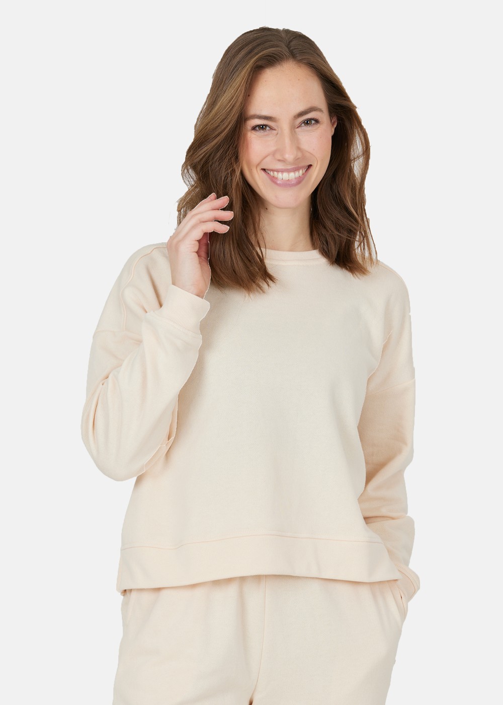 Aya W Crew Neck, Sun Kiss, 46, Sweatshirts | Dam - Kläder - Tröjor - Sweatshirts | Padelspecialisterna