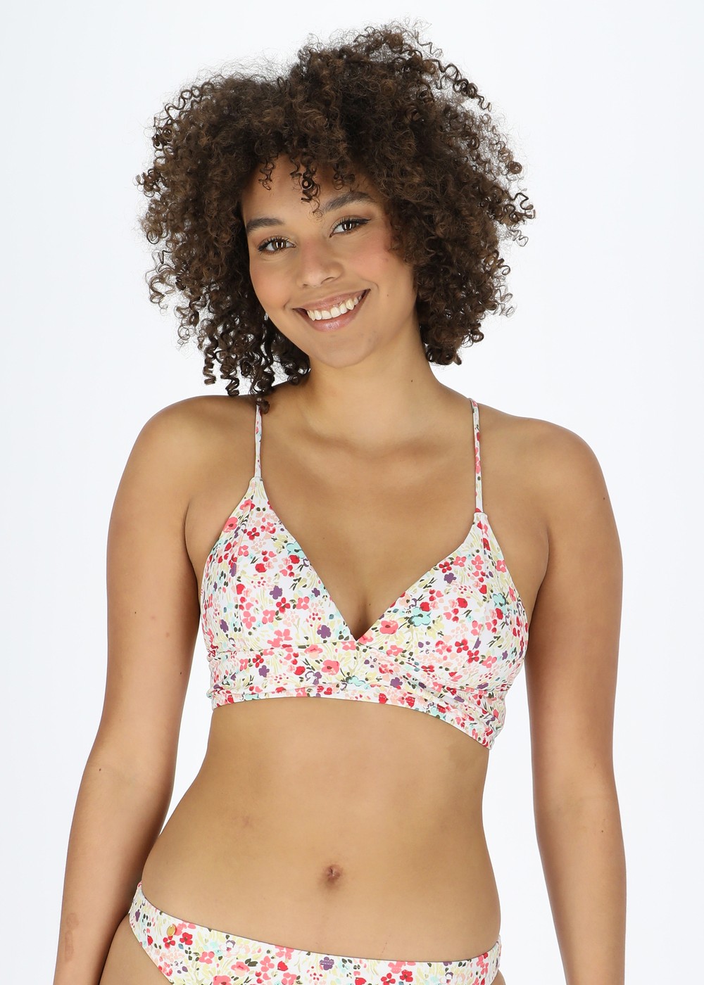 Miami Bikini Top, Multi Flower, 36, Badkläder | Sport & aktivitet - Sommar & Hav - Bad - Badkläder | Padelspecialisterna