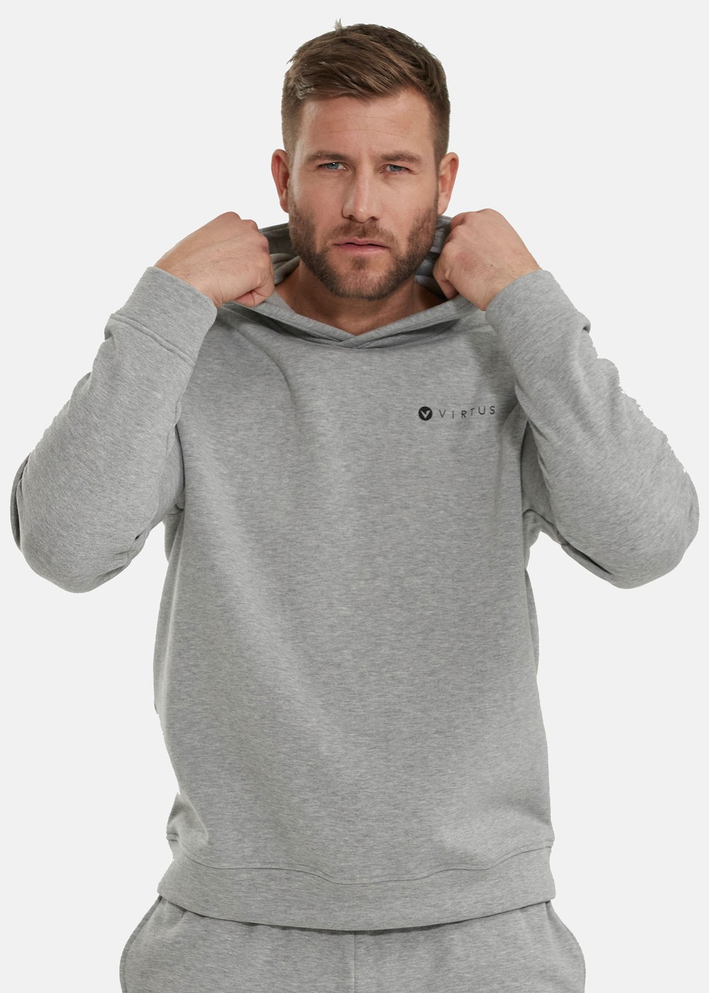Kritow M Hoody, Light Grey Melange, Xl, Hoodies | Herr - Kläder - Tröjor - Hoodies | Padelspecialisterna