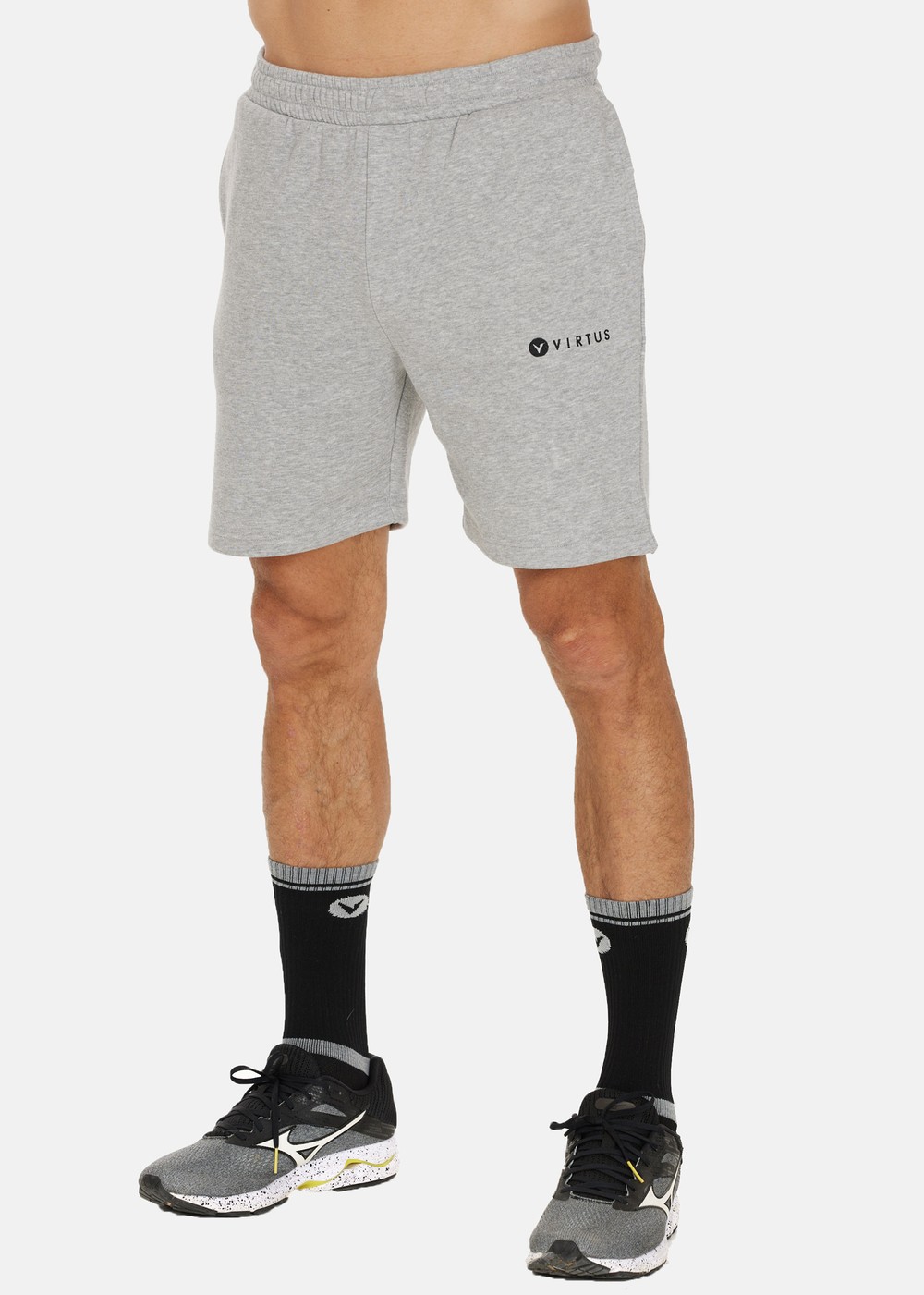 Kritow M Sweat Shorts, Light Grey Melange, Xl, Vardagsshorts | Herr - Kläder - Shorts - Vardagsshorts | Padelspecialisterna