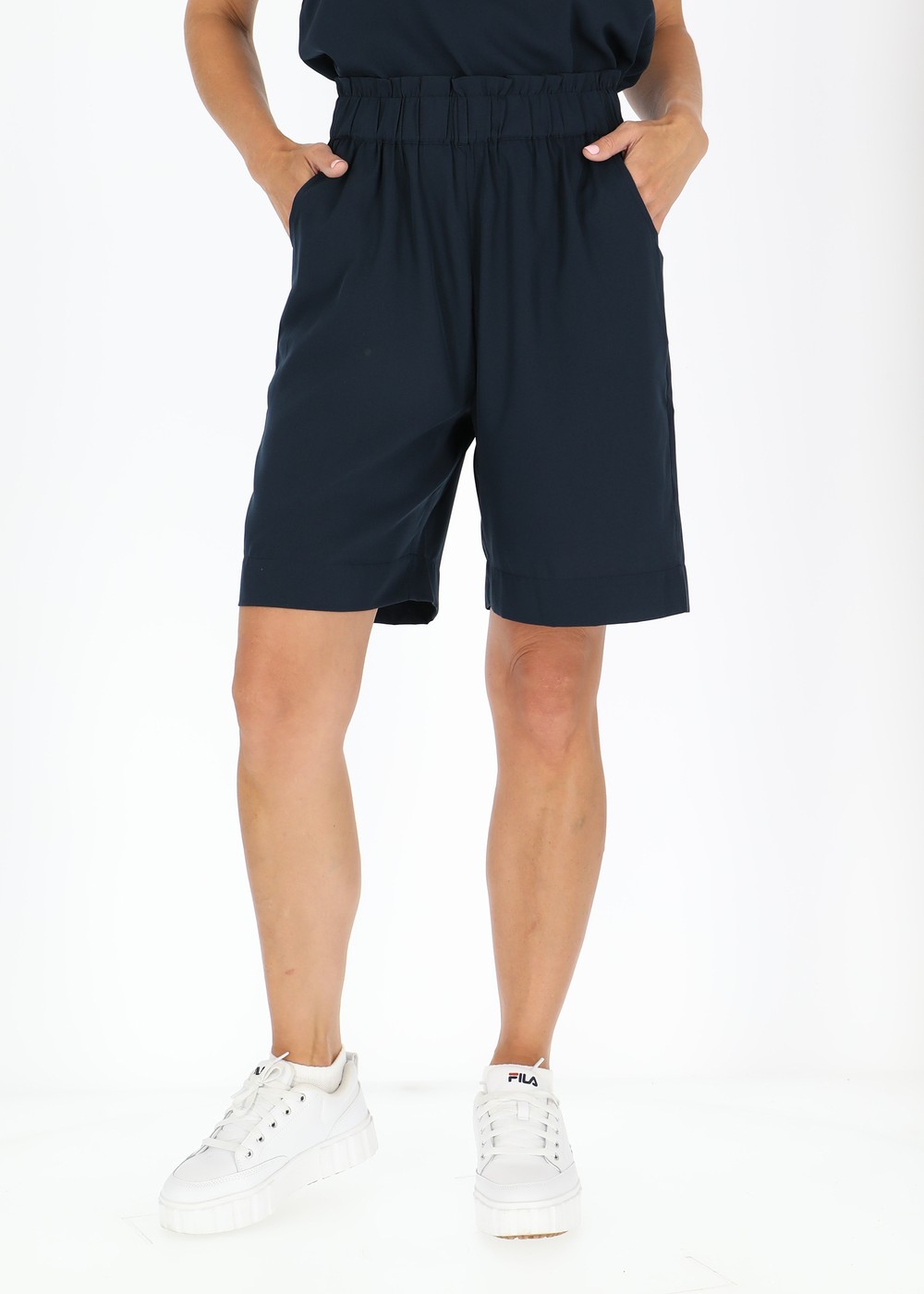 Sankt Claud Bermuda Shorts W, Navy, 34, Vardagsshorts | Dam - Kläder - Shorts - Vardagsshorts | Padelspecialisterna