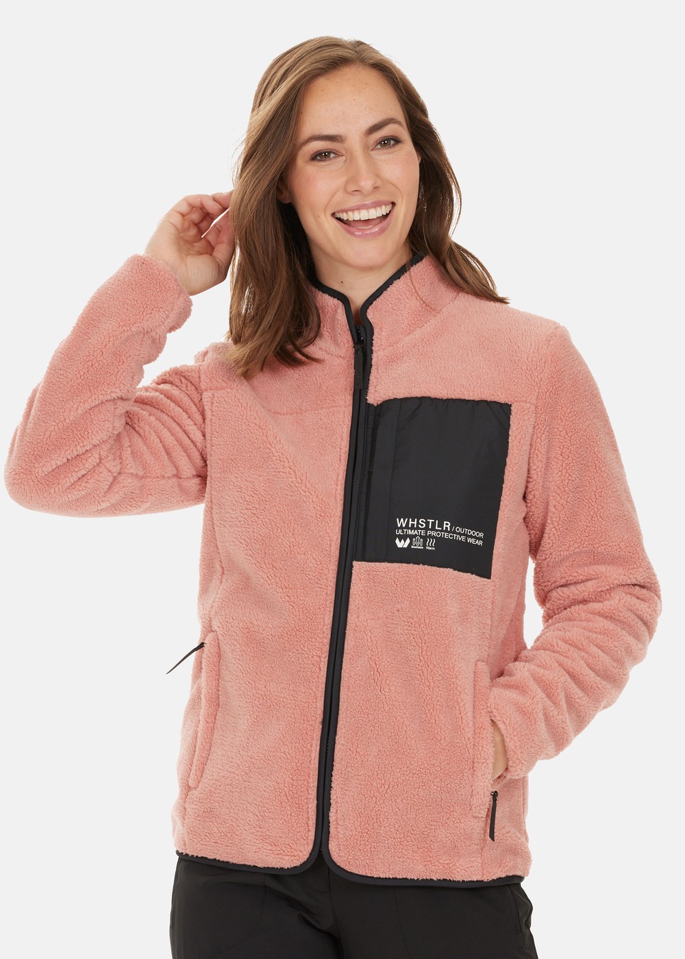 Sprocket W Teddy Fleece Jacket, Rose Dawn, 42, Jackor | Dam - Kläder - Jackor | Padelspecialisterna
